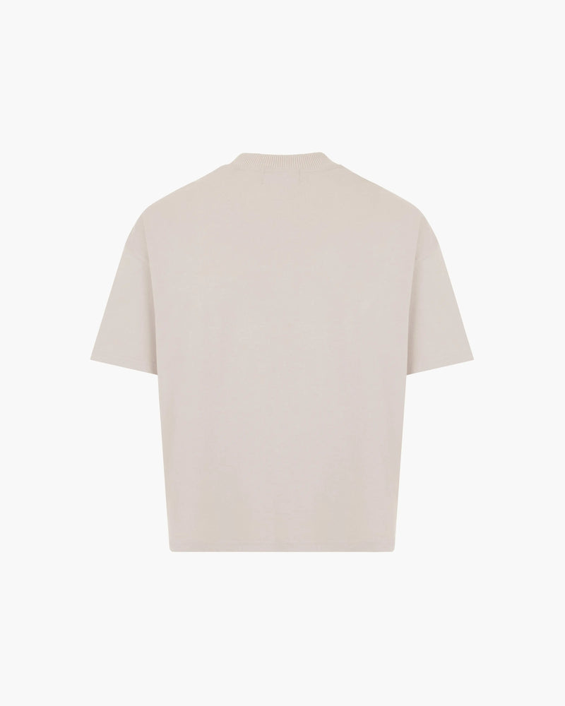 BASICS T-SHIRT - BEIGE KID FROM THE WEST BASICS T-SHIRT - BEIGE KID FROM THE WEST