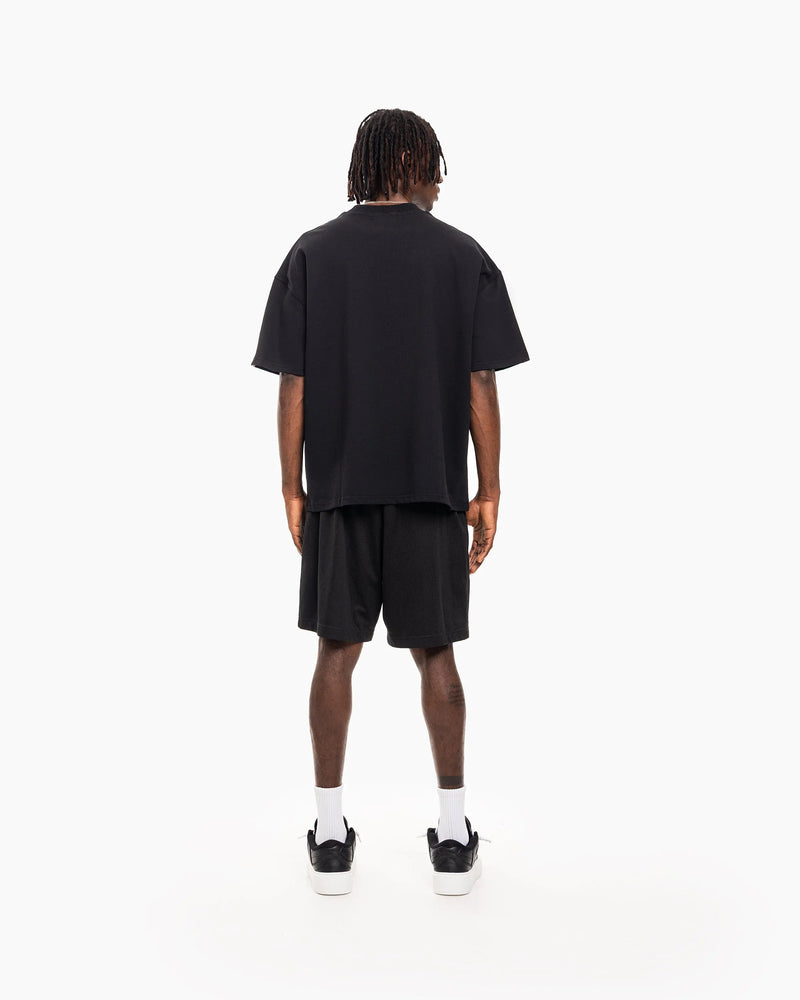 BASICS T-SHIRT -  BLACK KID FROM THE WEST BASICS T-SHIRT -  BLACK KID FROM THE WEST