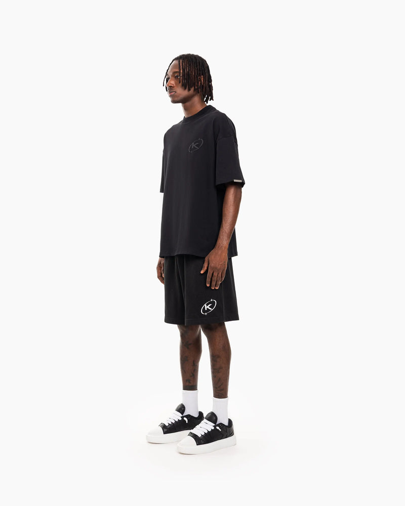 BASICS T-SHIRT -  BLACK KID FROM THE WEST BASICS T-SHIRT -  BLACK KID FROM THE WEST