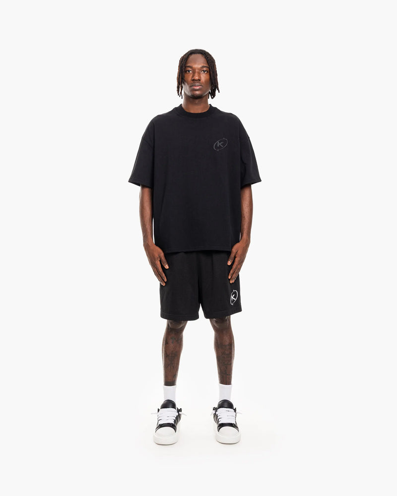 BASICS T-SHIRT -  BLACK KID FROM THE WEST BASICS T-SHIRT -  BLACK KID FROM THE WEST