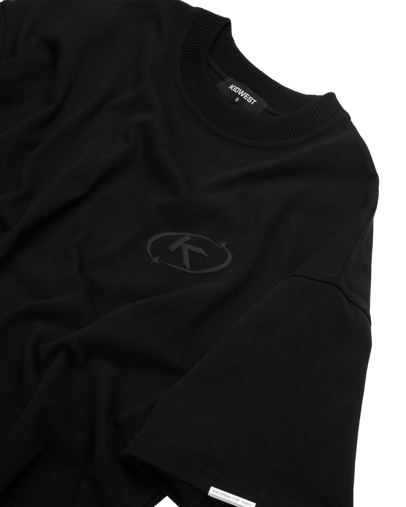 BASICS T-SHIRT -  BLACK KID FROM THE WEST BASICS T-SHIRT -  BLACK KID FROM THE WEST