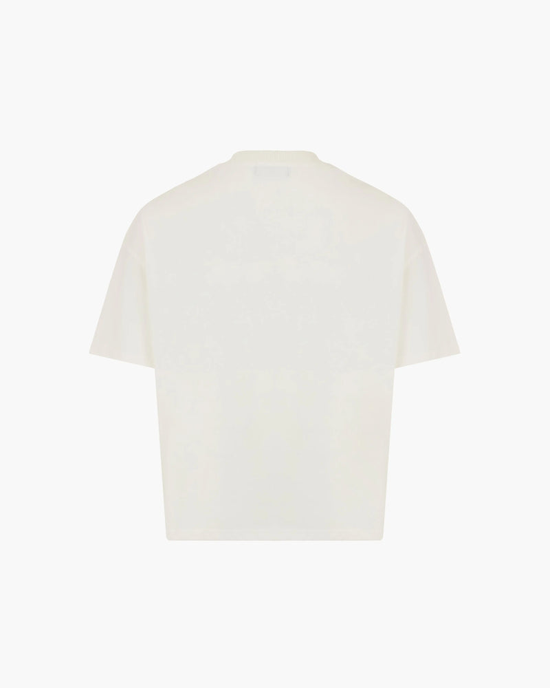 BASICS T-SHIRT - WHITE KID FROM THE WEST BASICS T-SHIRT - WHITE KID FROM THE WEST