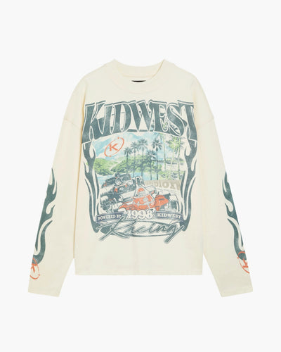 CIRCUIT ROYALE LONGSLEEVE - VINTAGE WHITE KID FROM THE WEST