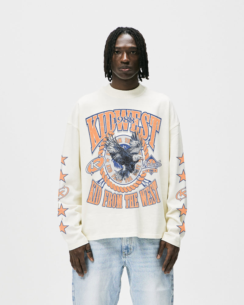 1988 LONGSLEEVE - VINTAGE WHITE KID FROM THE WEST