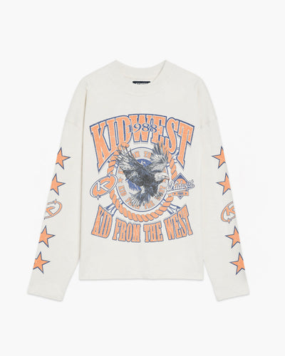 1988 LONGSLEEVE - IVORY WHITE KID FROM THE WEST