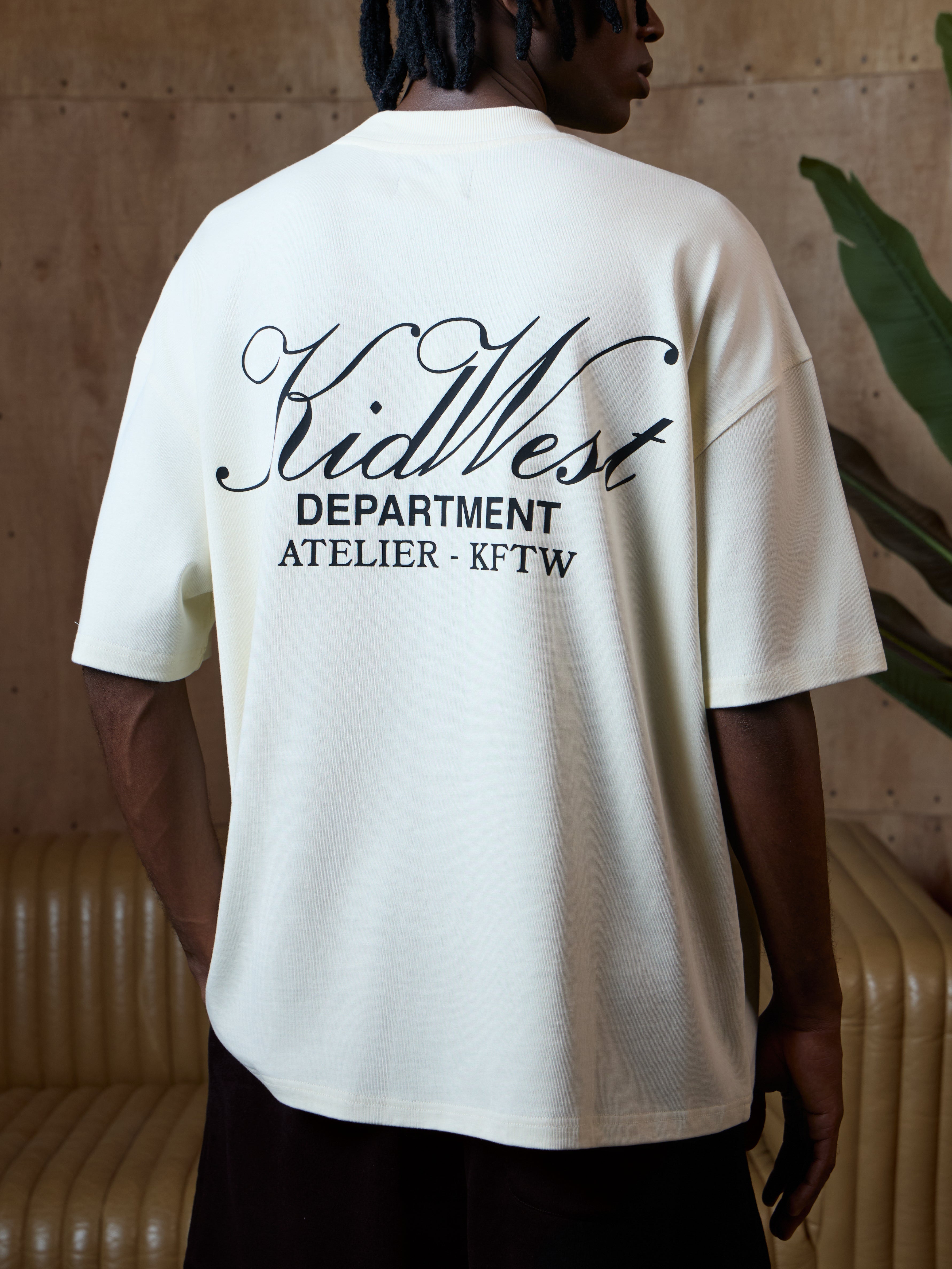 SCRIPT T-SHIRT - VINTAGE WHITE KID FROM THE WEST