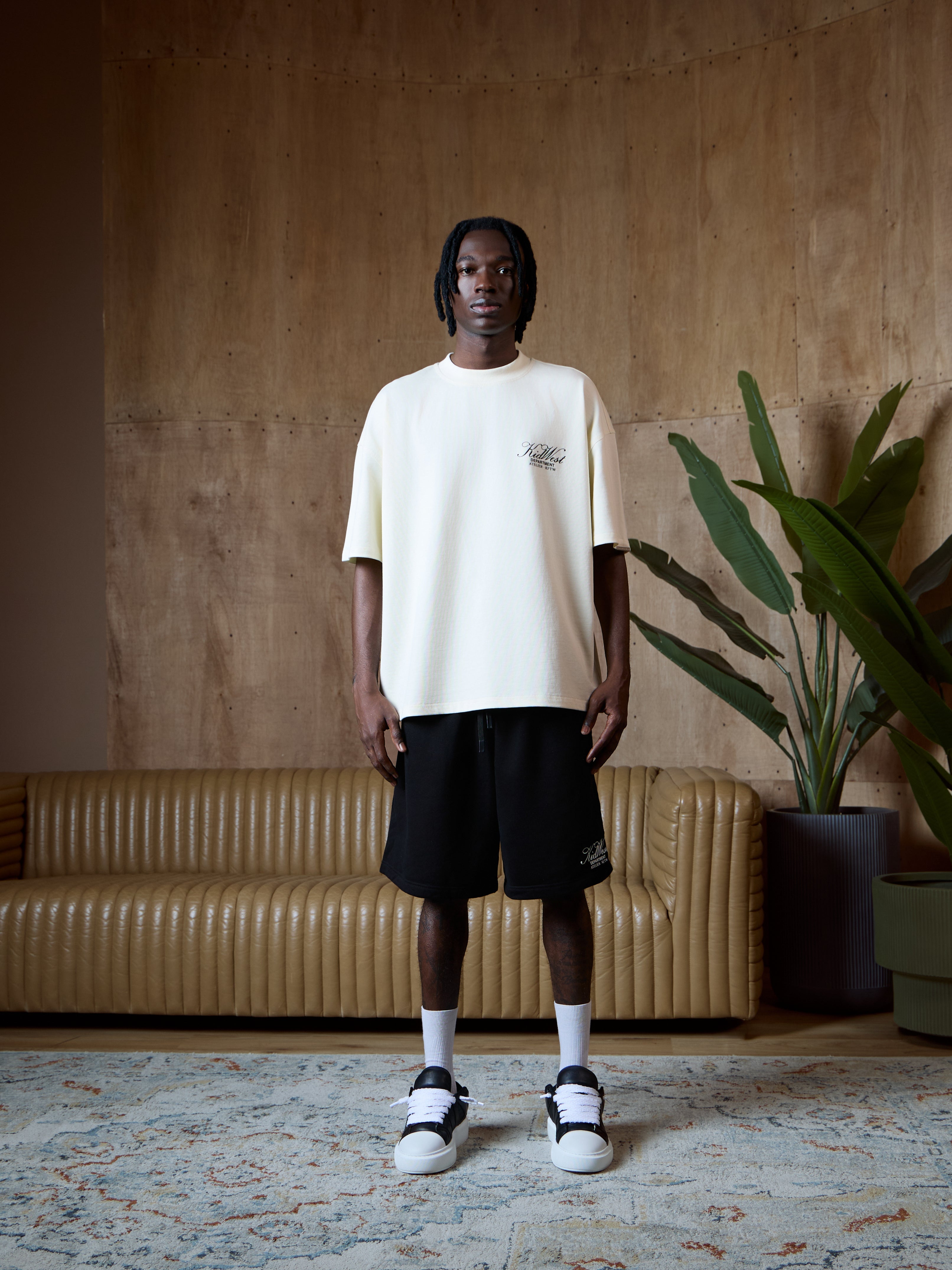 SCRIPT T-SHIRT - VINTAGE WHITE KID FROM THE WEST