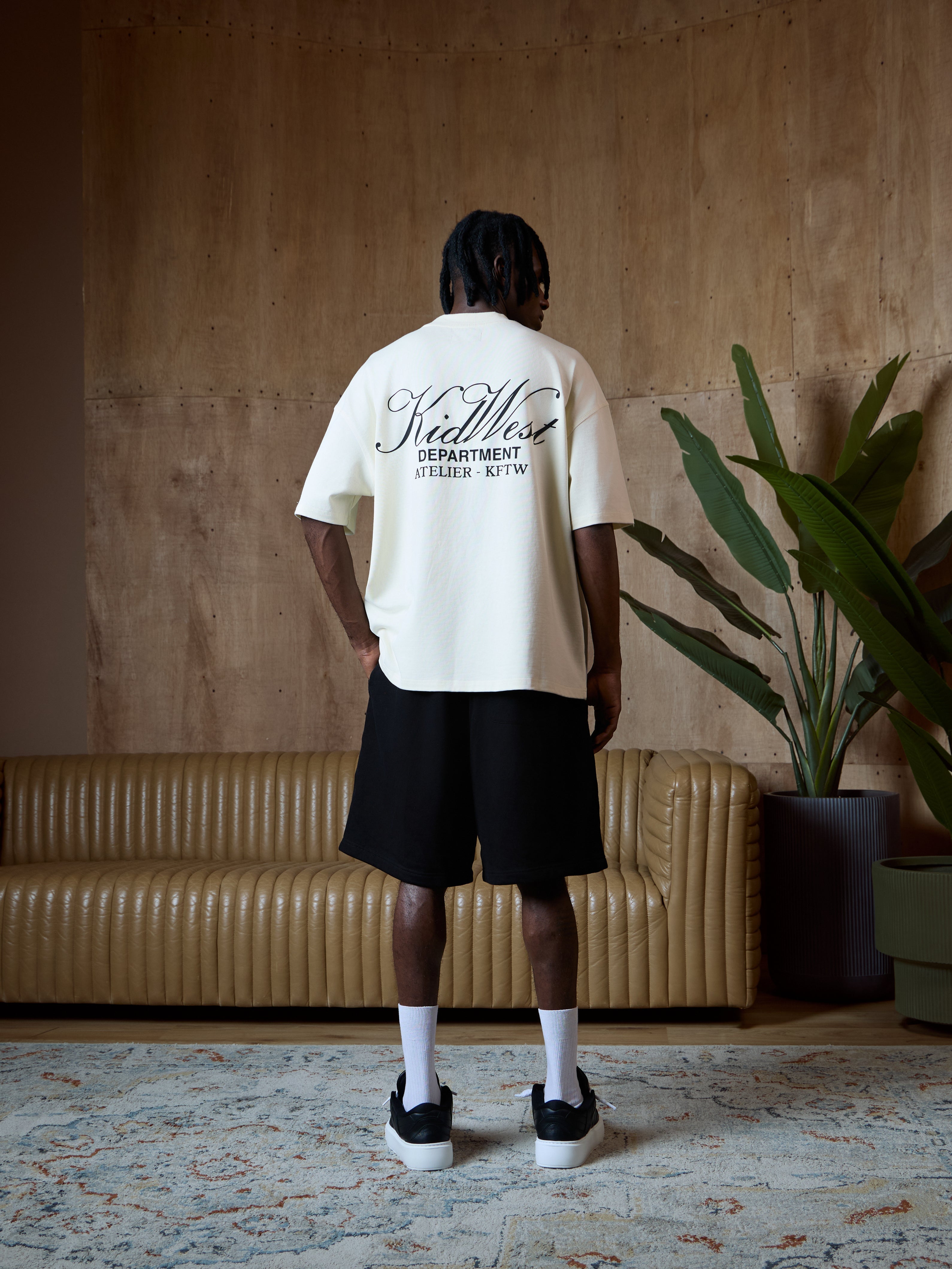 SCRIPT T-SHIRT - VINTAGE WHITE KID FROM THE WEST