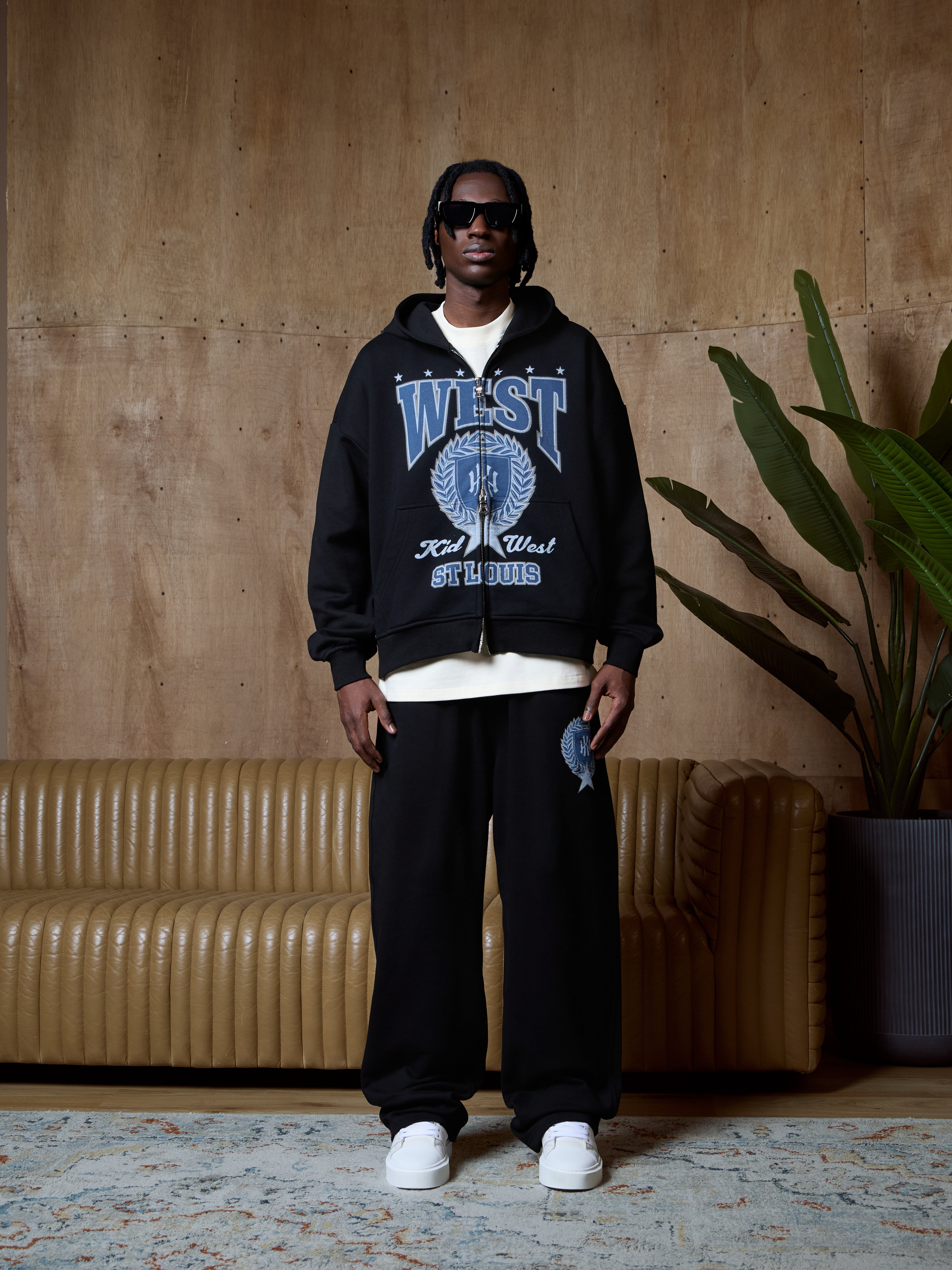 ST.LOUIS SWEATPANTS - BLACK KID FROM THE WEST