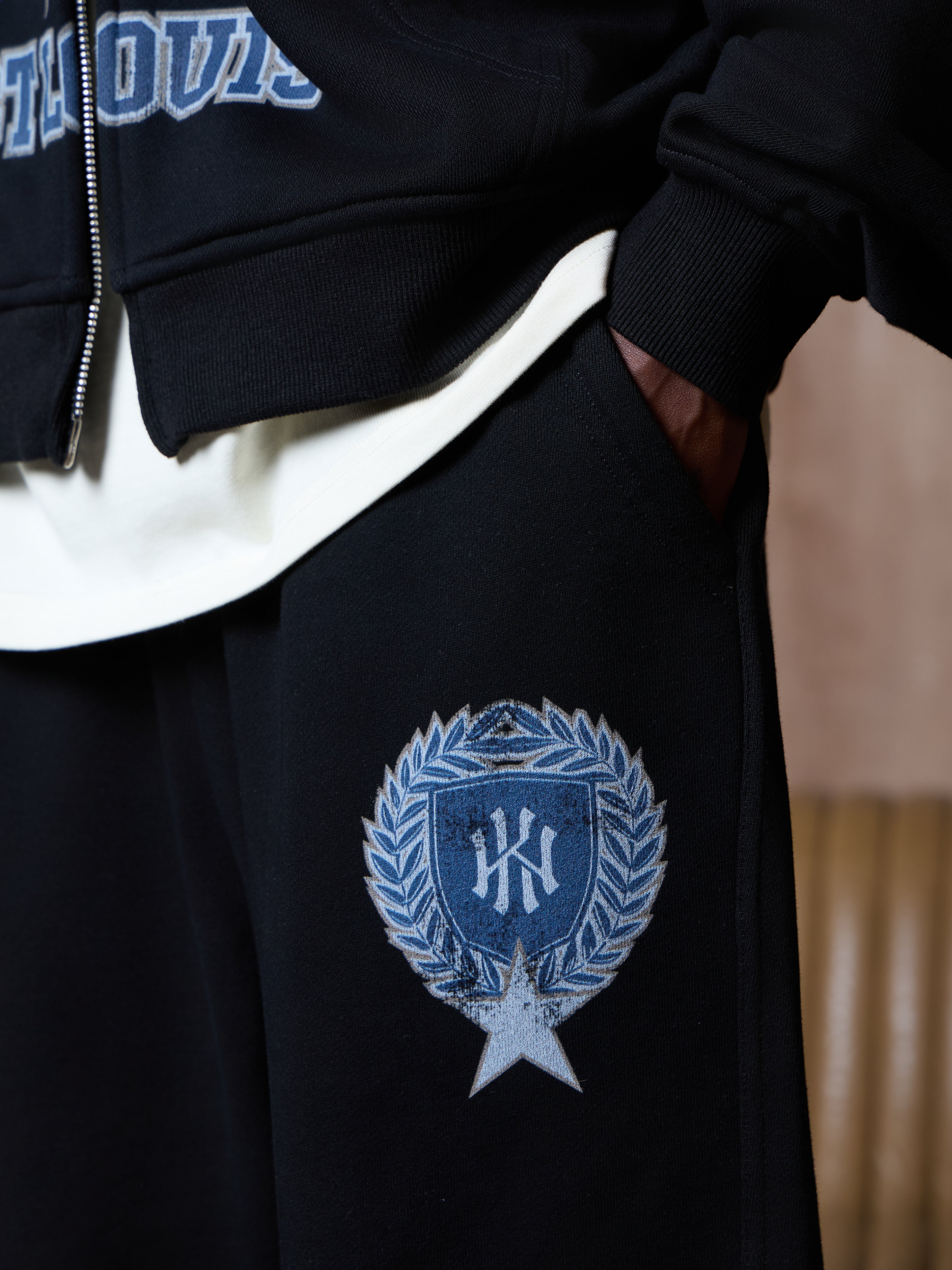 ST.LOUIS SWEATPANTS - BLACK KID FROM THE WEST