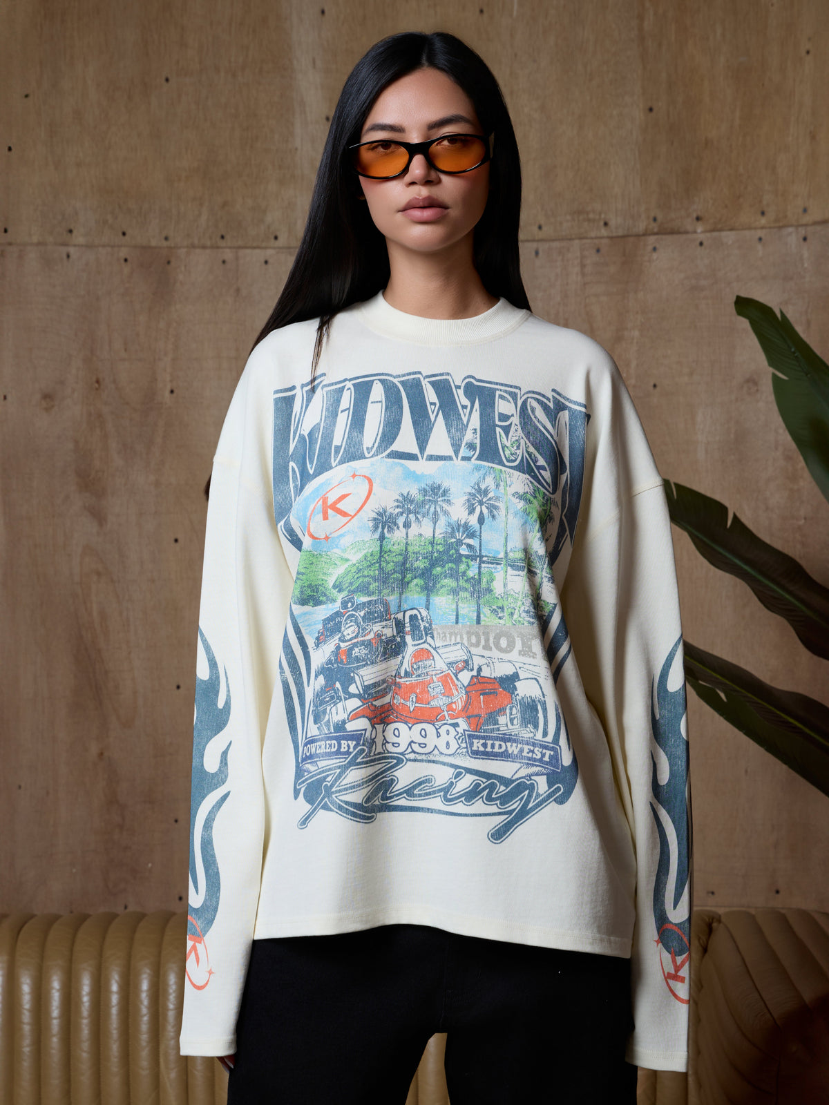 CIRCUIT ROYALE LONGSLEEVE - VINTAGE WHITE