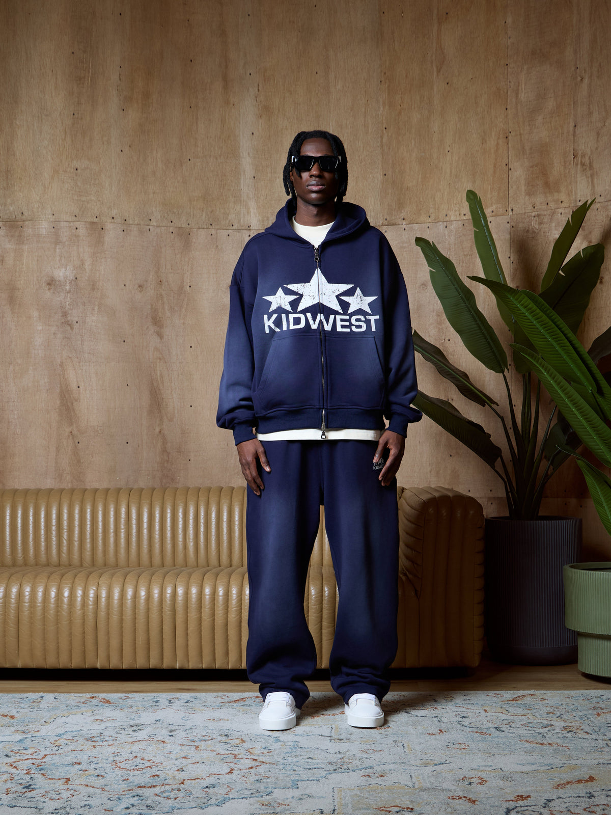 WESTSTARS SWEATPANTS - SUN FADED NAVY