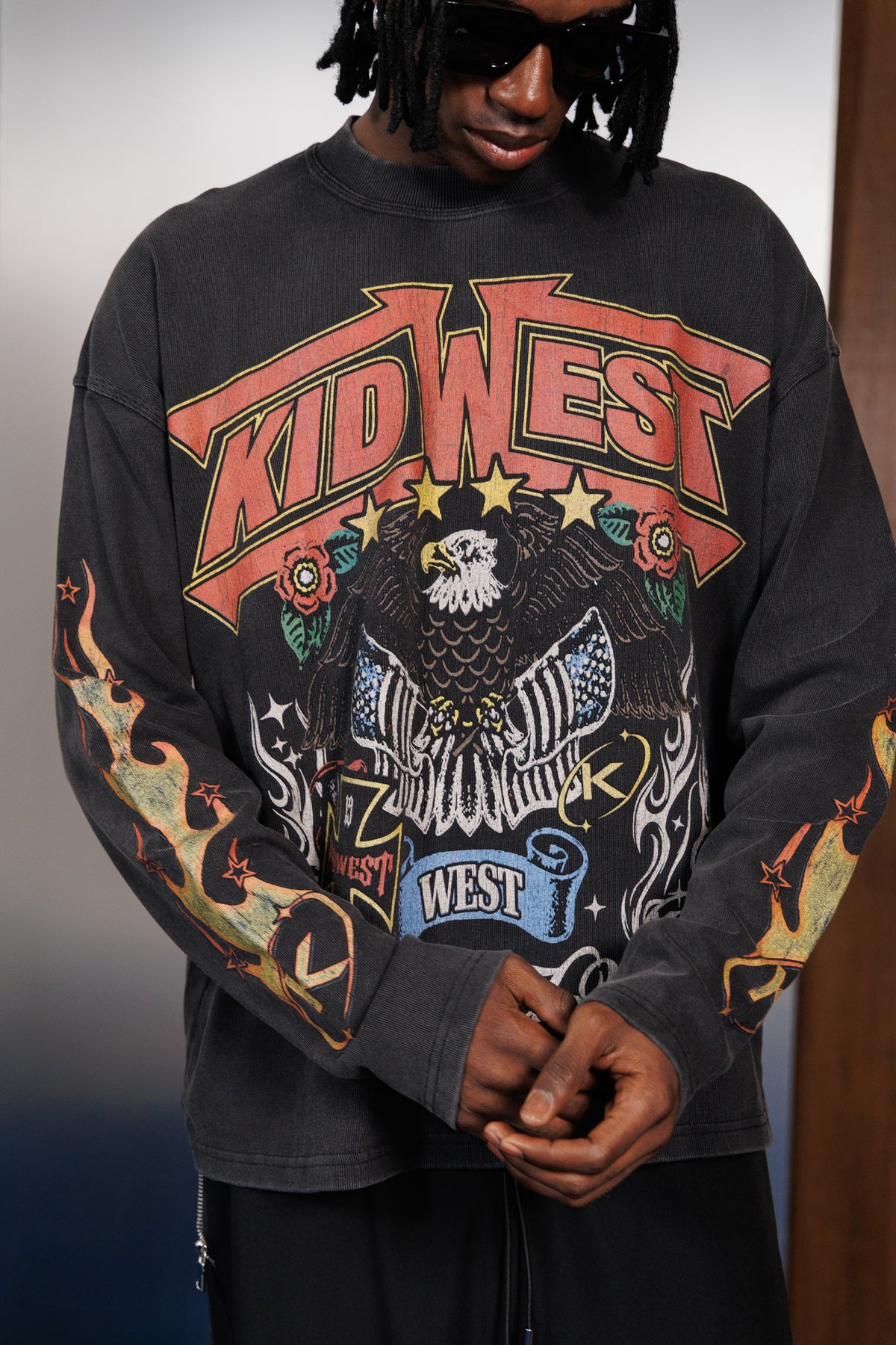 FREEDOM LONGSLEEVE - VINTAGE BLACK