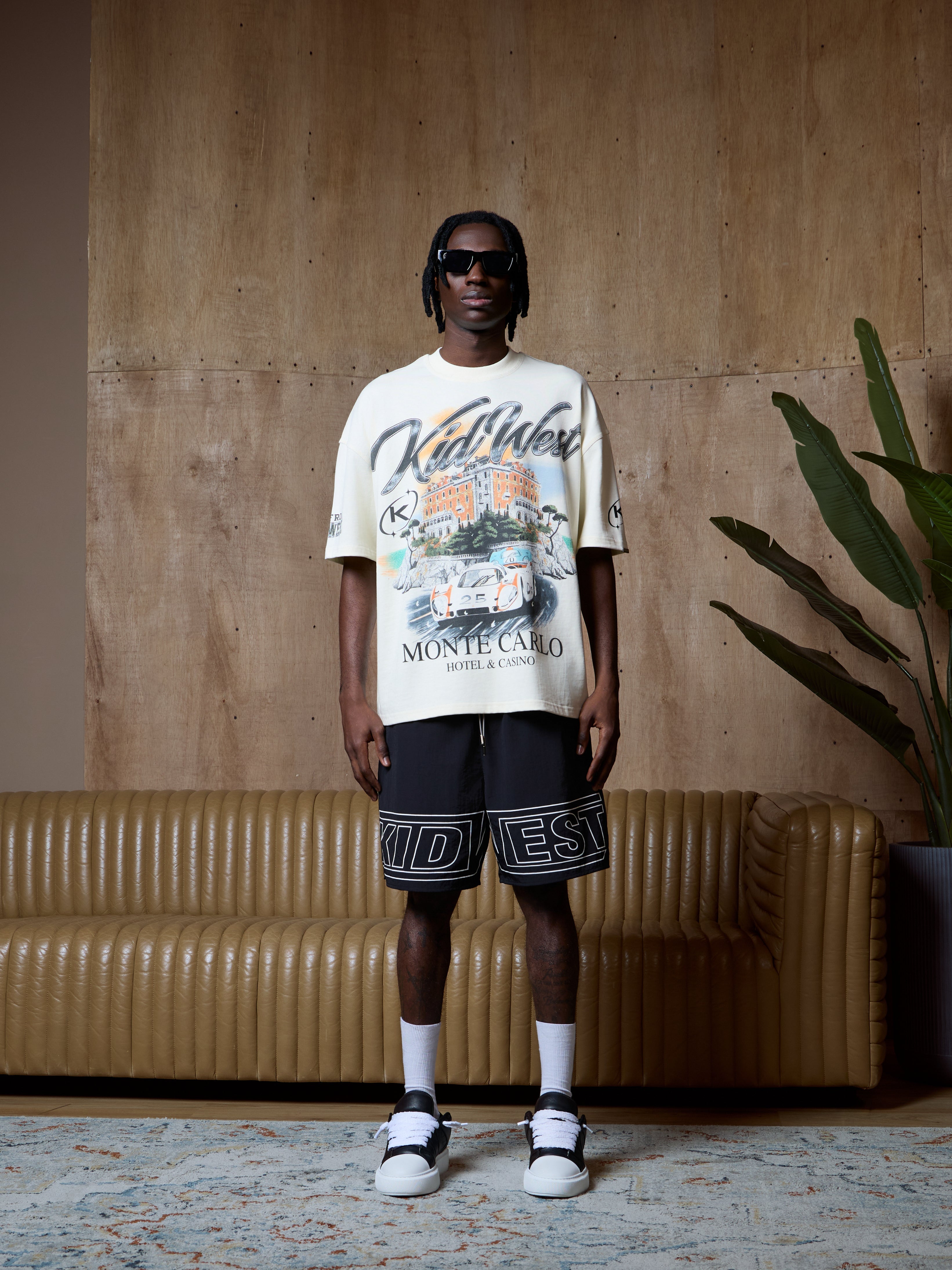 Apex Nylon Shorts - Black KID FROM THE WEST