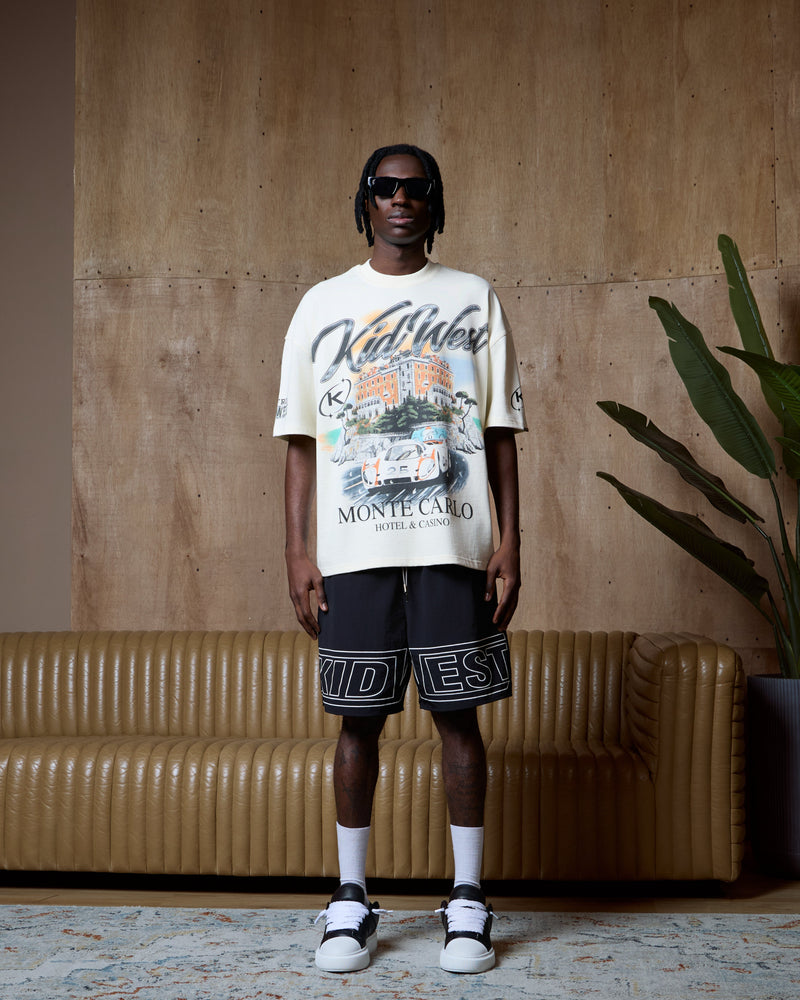 Apex Nylon Shorts - Black KID FROM THE WEST