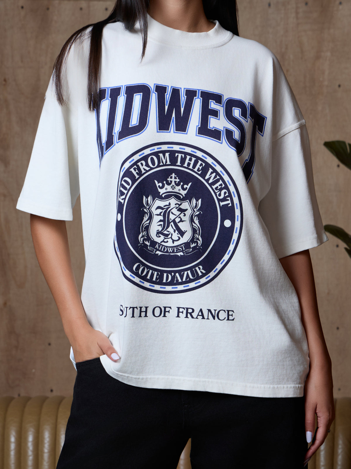 CÔTE D'AZUR T-SHIRT - WHITE