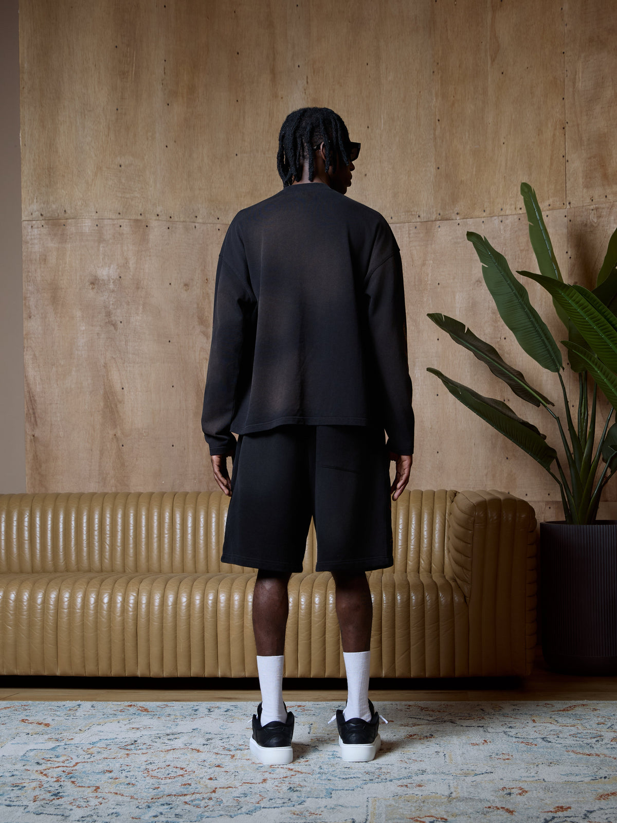 SPEED RACER LONGSLEEVE - SUN FADED BLACK