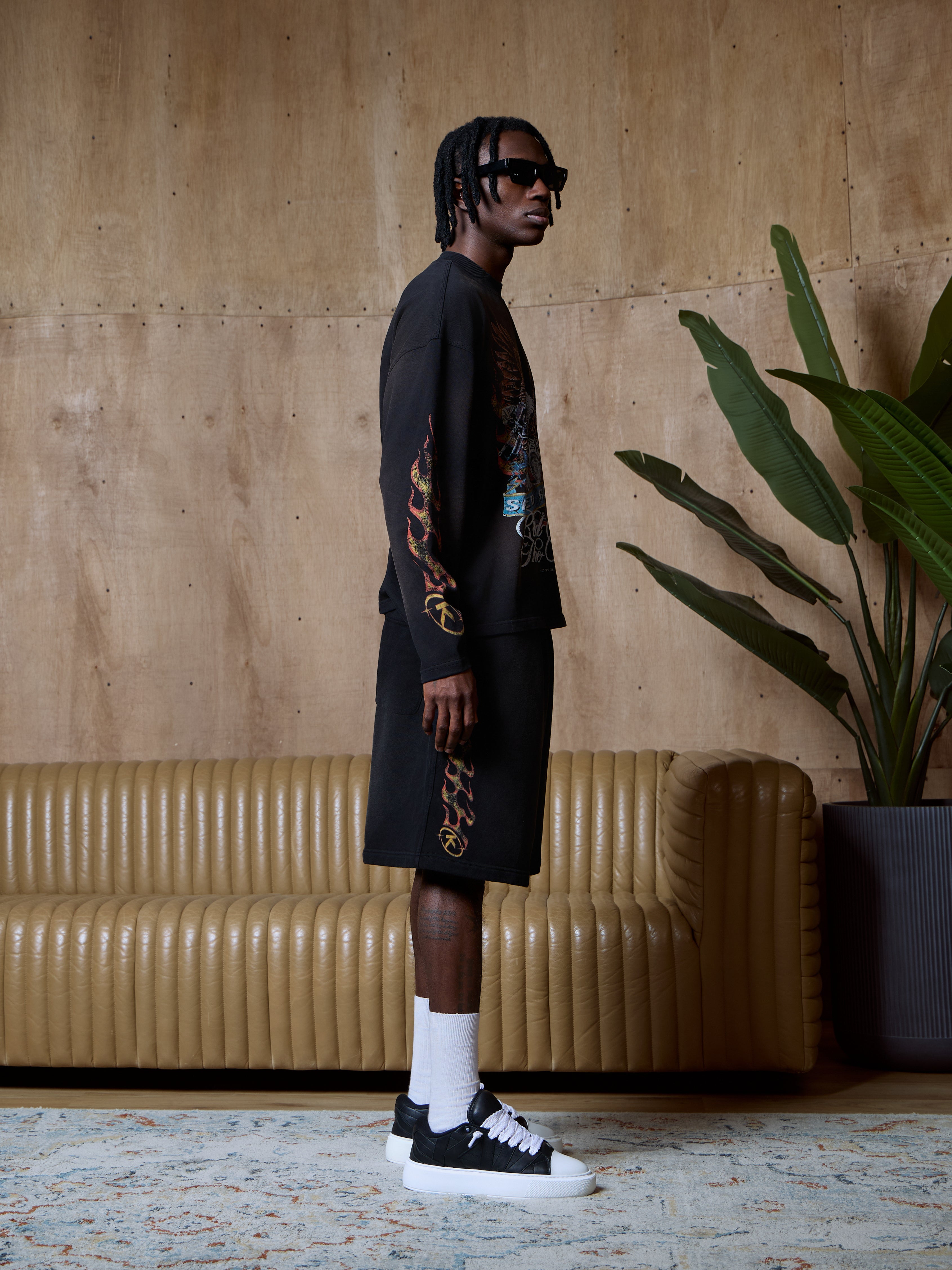 SPEED RACER LONGSLEEVE - VINTAGE BLACK KID FROM THE WEST