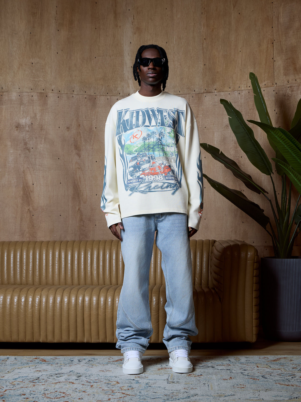 CIRCUIT ROYALE LONGSLEEVE - VINTAGE WHITE