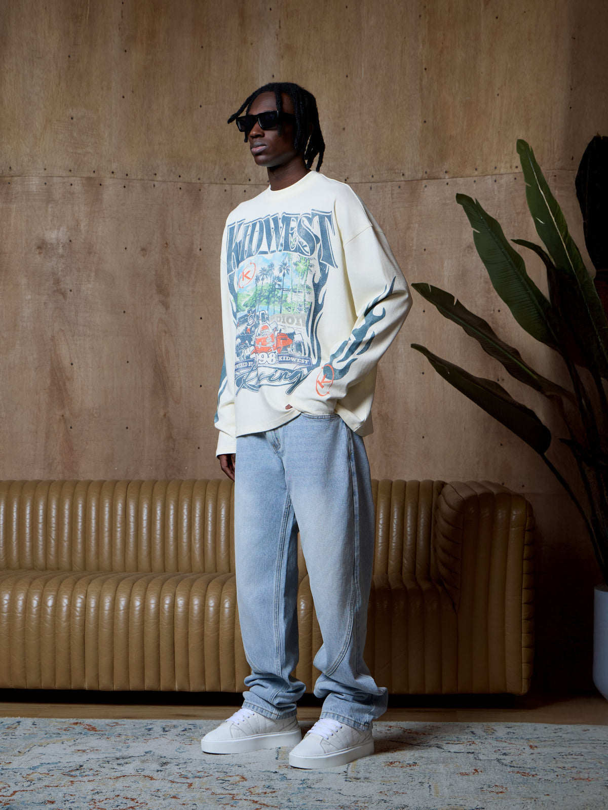 CIRCUIT ROYALE LONGSLEEVE - VINTAGE WHITE