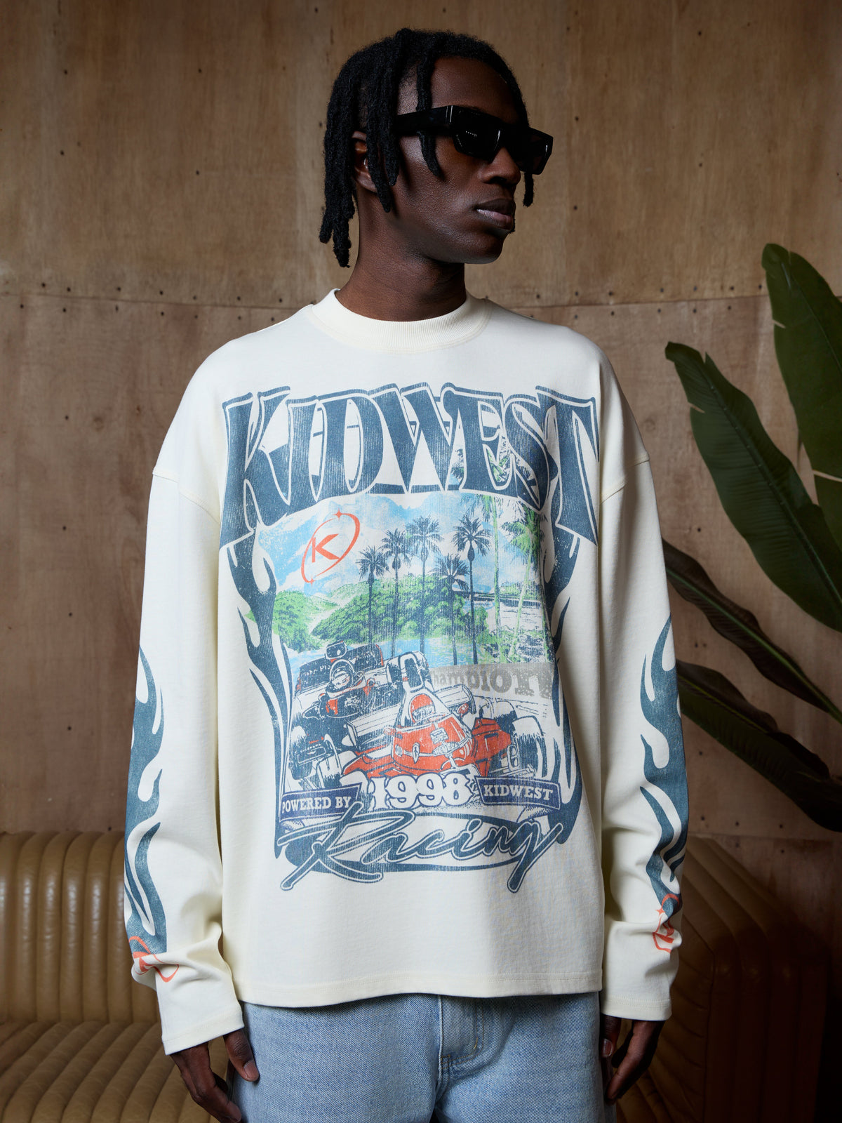 CIRCUIT ROYALE LONGSLEEVE - VINTAGE WHITE