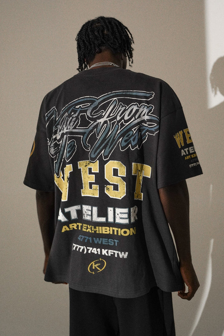 WEST EXHIBITION T-SHIRT - VINTAGE BLACK KID FROM THE WEST