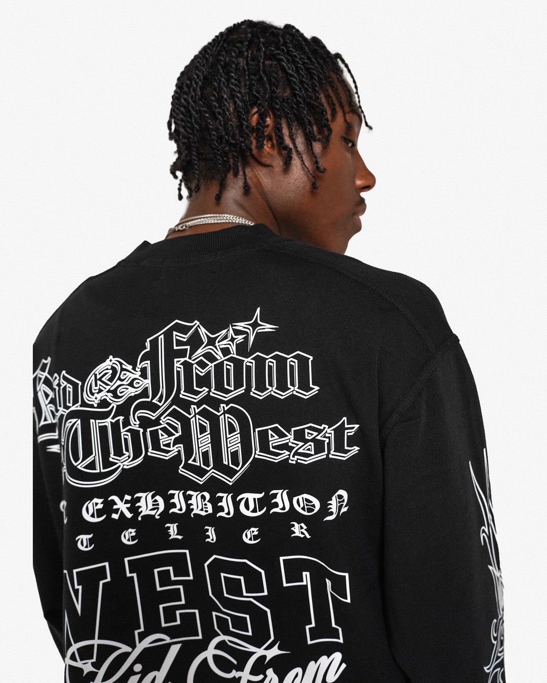 ART EXHIBITION LONGSLEEVE - BLACK ONYX KID FROM THE WEST