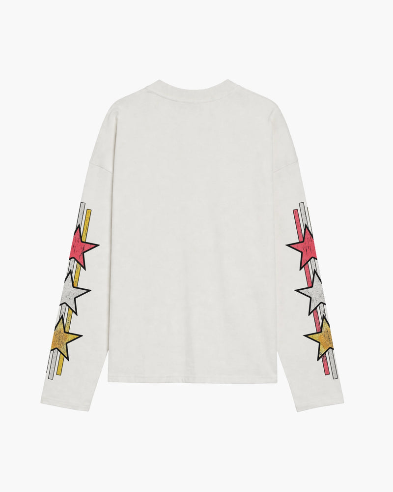 SEATTLE LONGSLEEVE T-SHIRT - WHITE KID FROM THE WEST