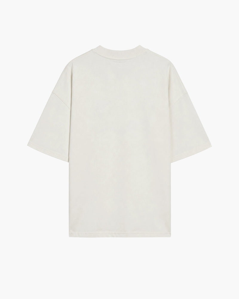 ST BARTS T-SHIRT - IVORY WHITE KID FROM THE WEST