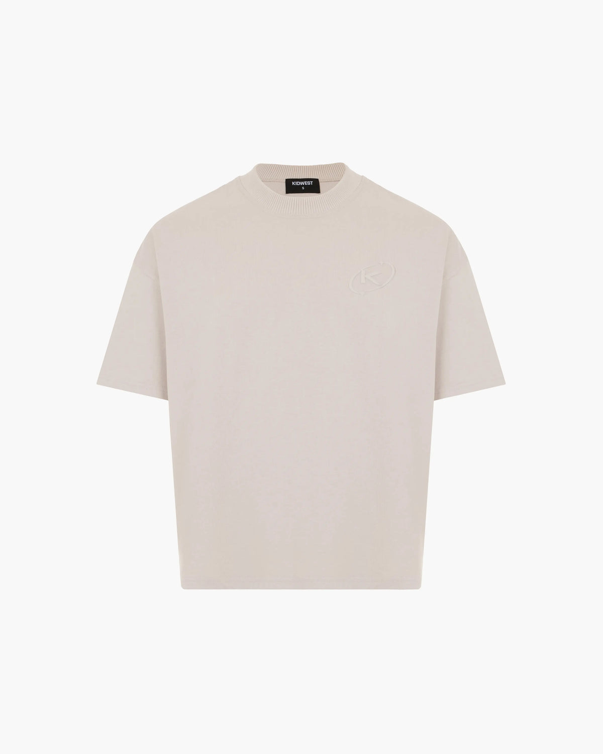 BASICS T-SHIRT - BEIGE KID FROM THE WEST