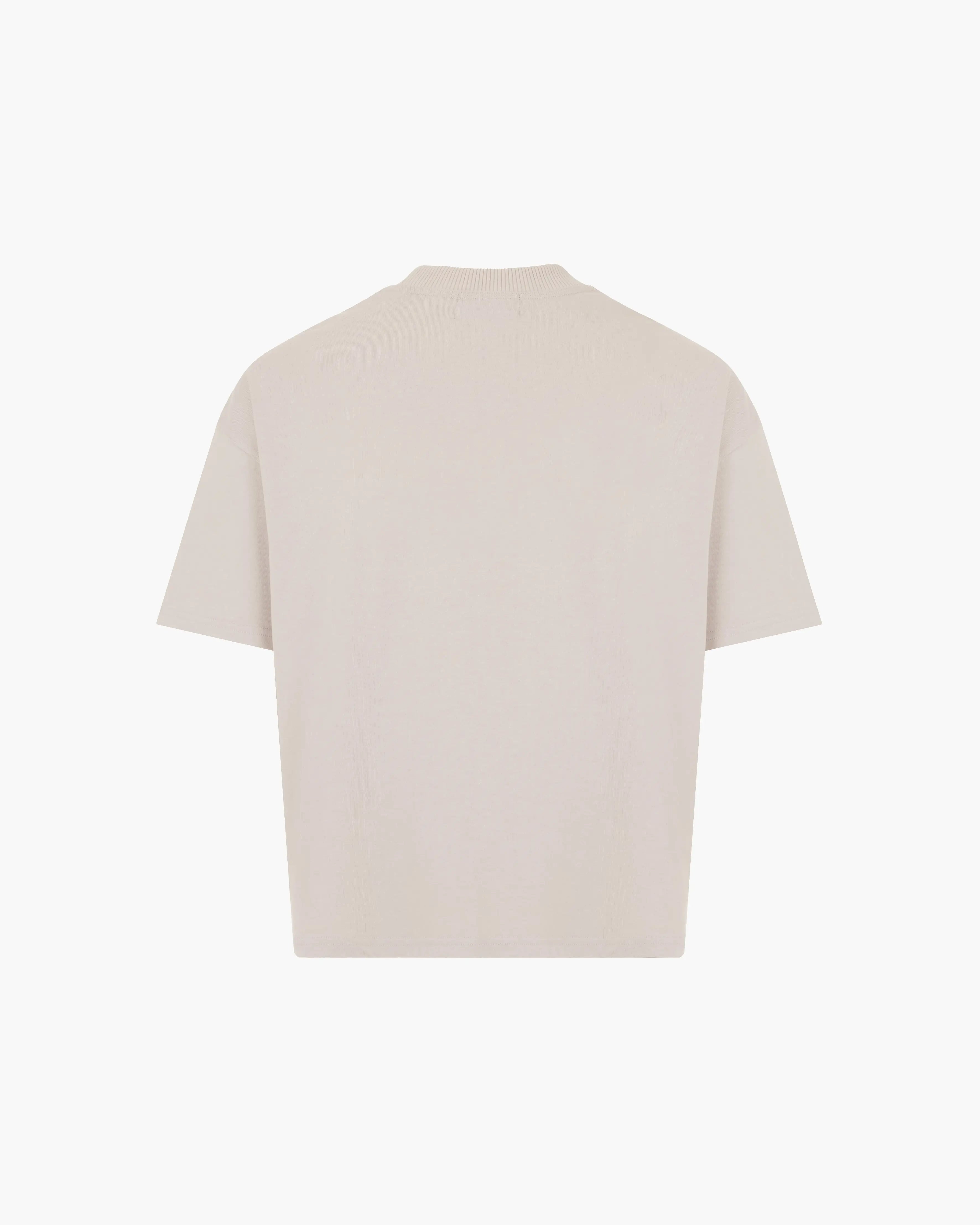 BASICS T-SHIRT - BEIGE KID FROM THE WEST