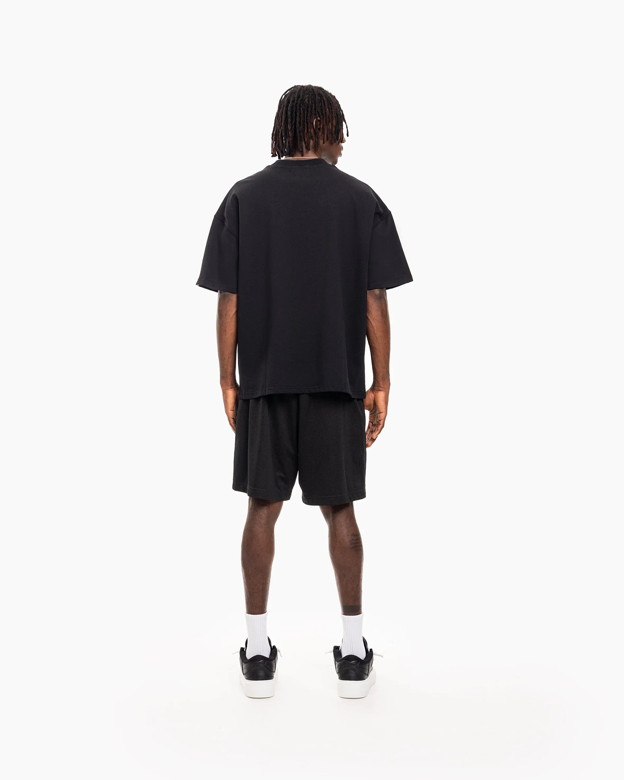 BASICS T-SHIRT -  BLACK KID FROM THE WEST