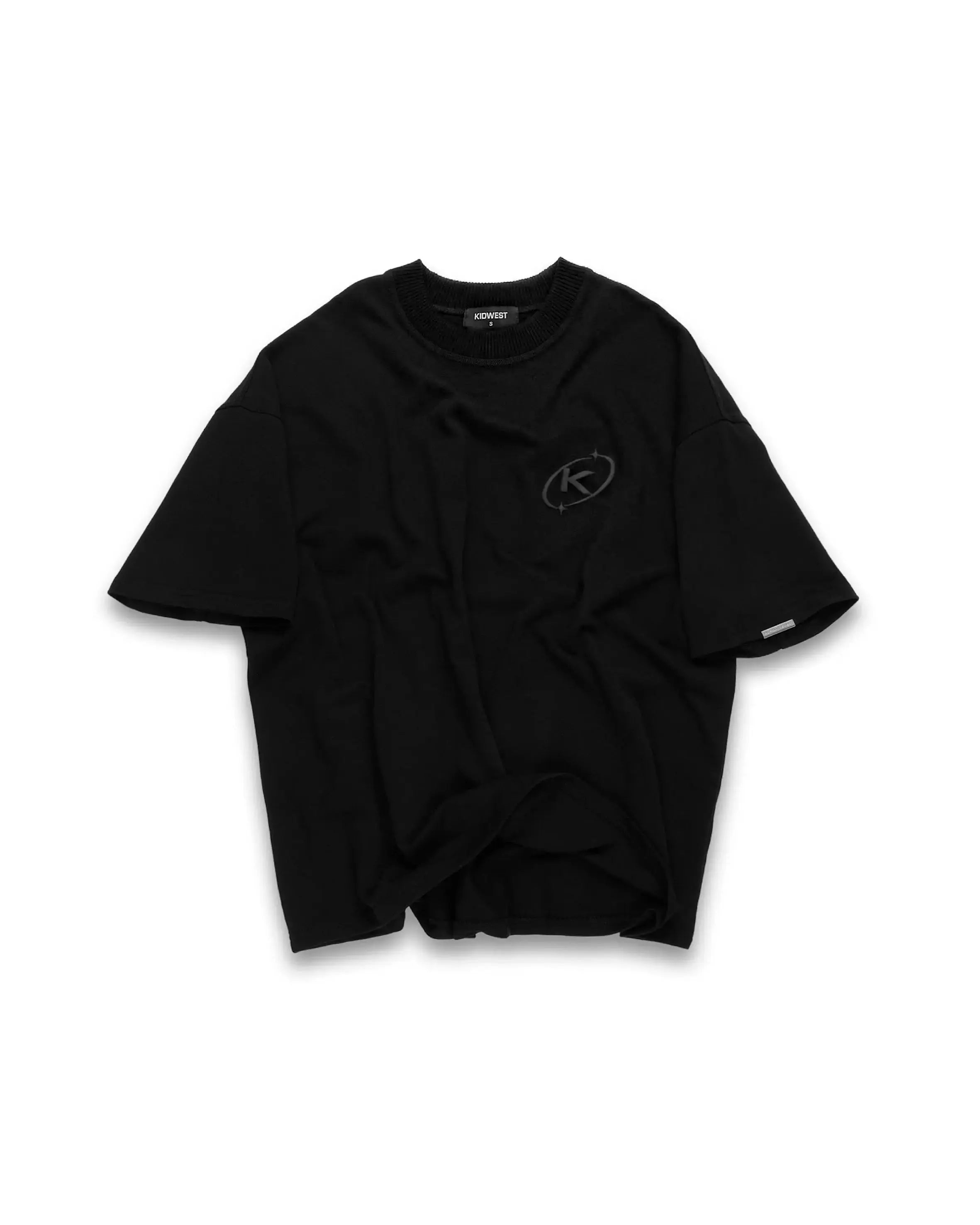 BASICS T-SHIRT -  BLACK KID FROM THE WEST