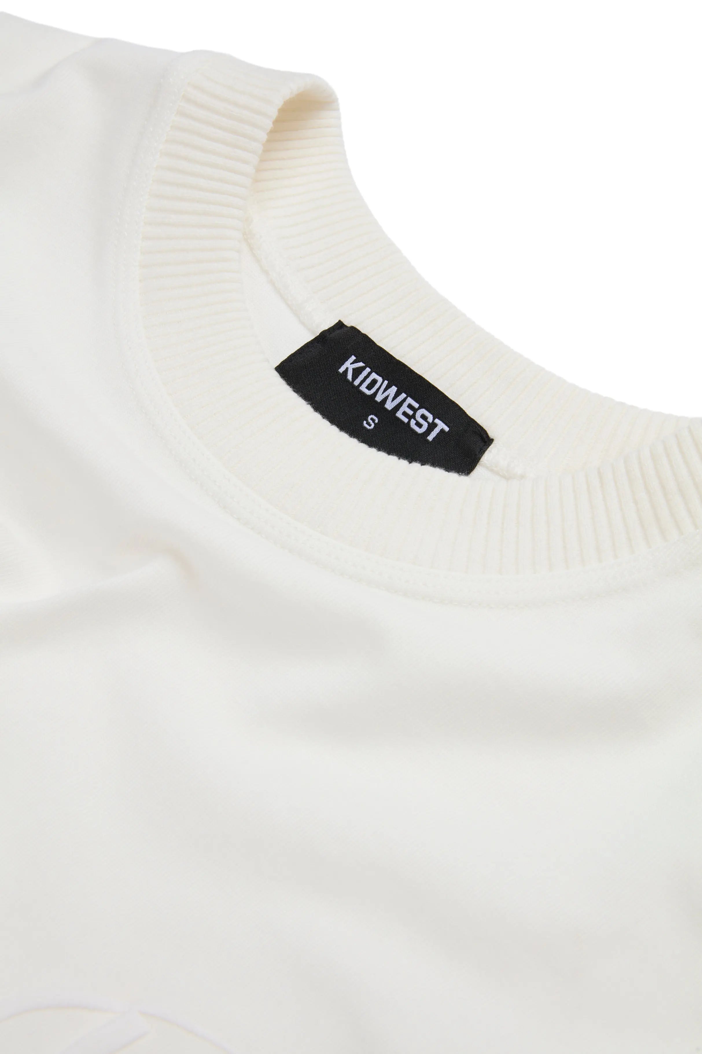 BASICS T-SHIRT - WHITE KID FROM THE WEST