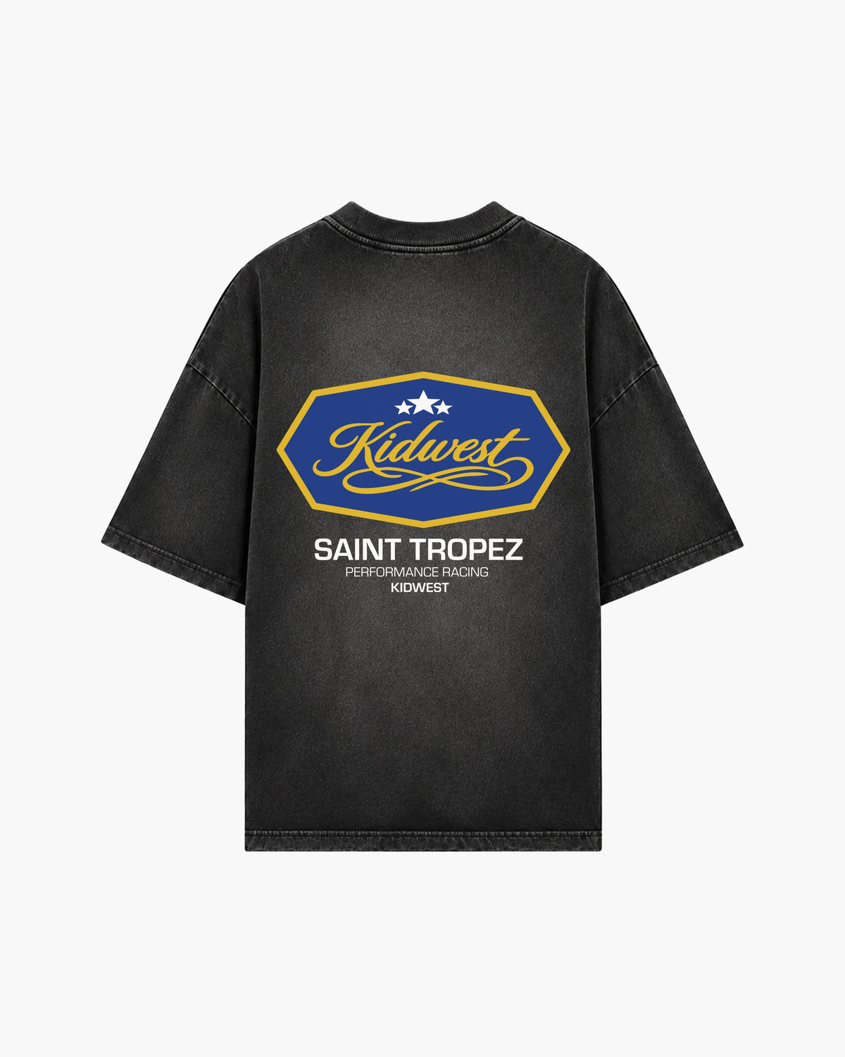 ST TROPEZ TEE - VINTAGE BLACK