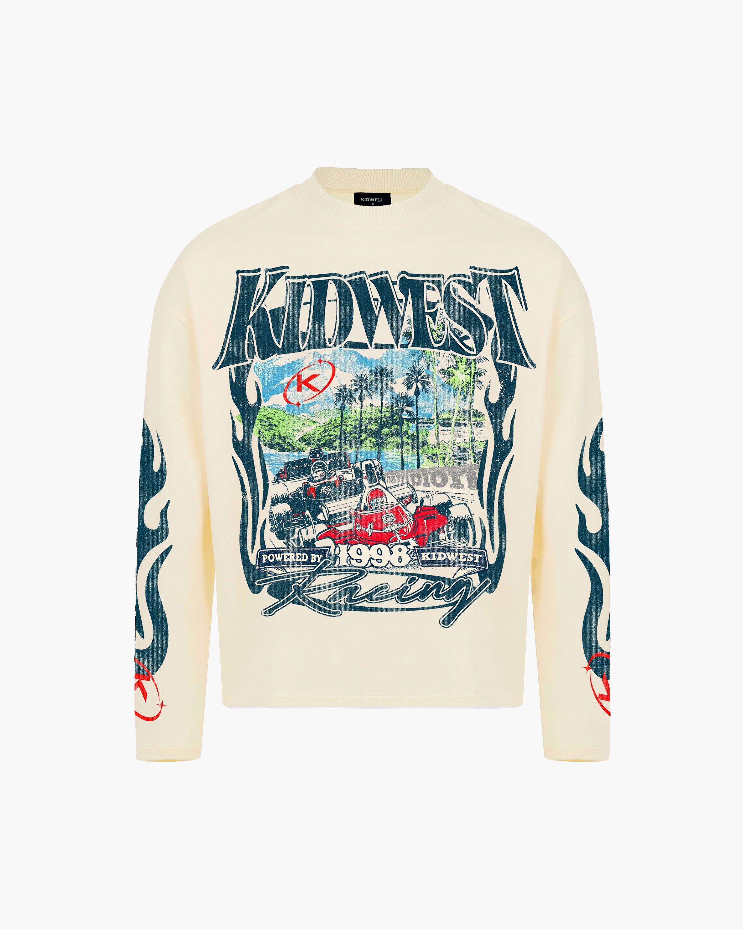 CIRCUIT ROYALE LONGSLEEVE - VINTAGE WHITE KID FROM THE WEST