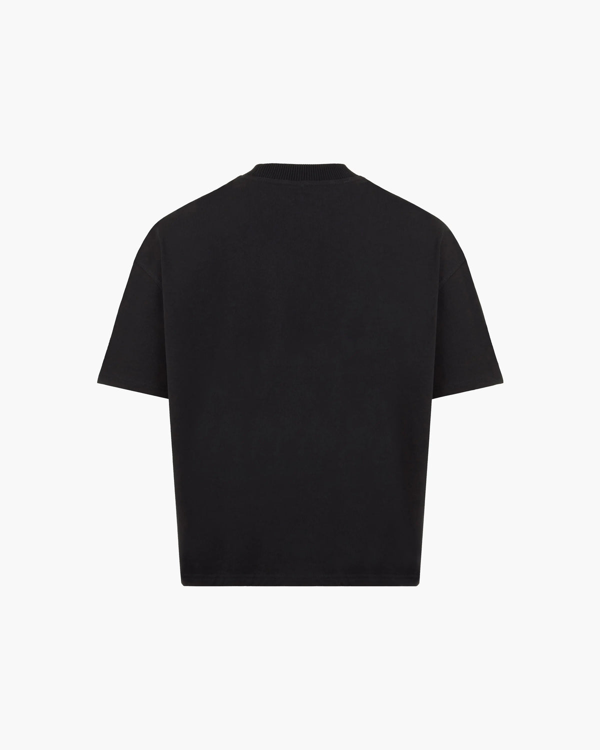 COLLEGE STAR TEE - BLACK