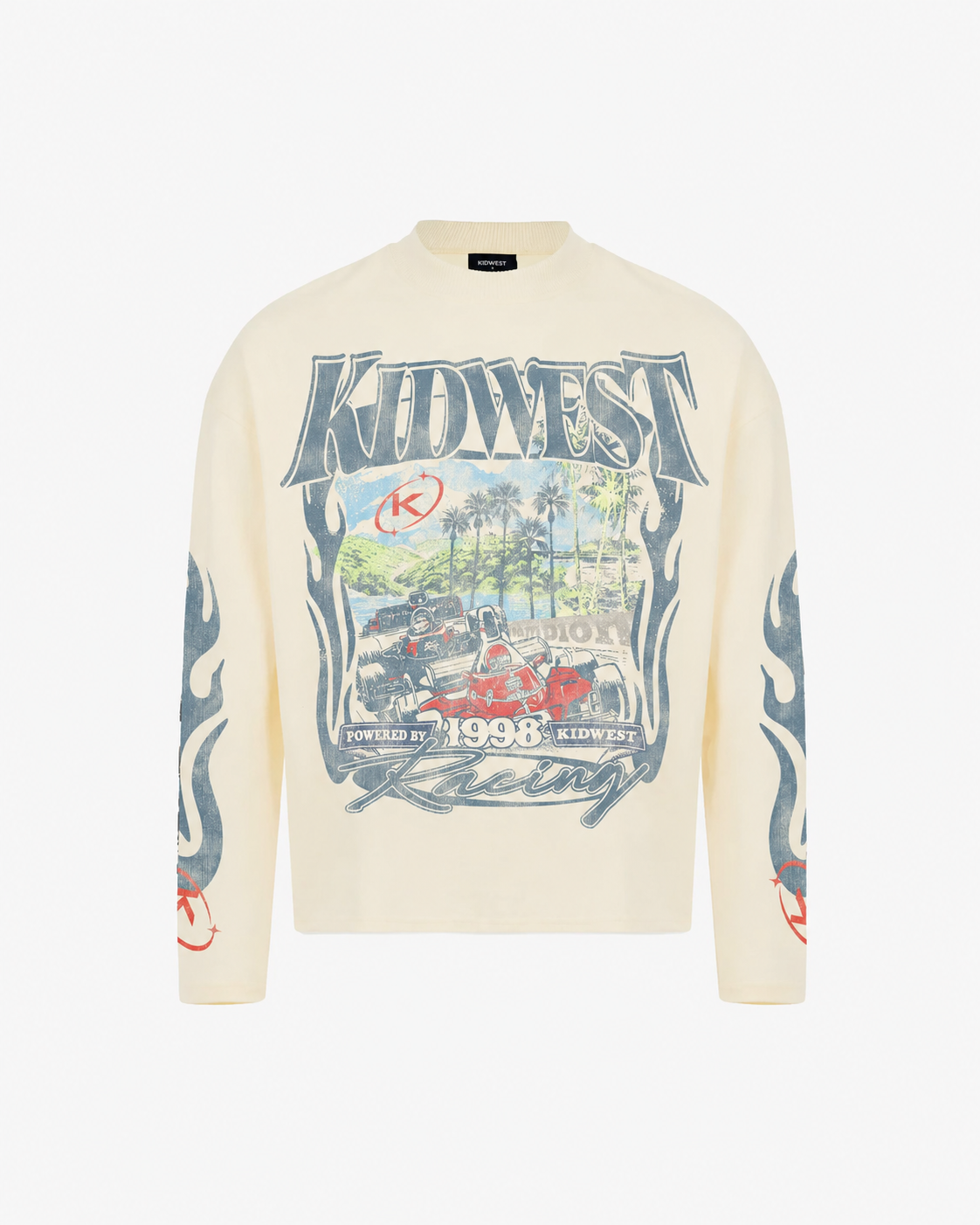 CIRCUIT ROYALE LONGSLEEVE - VINTAGE WHITE KID FROM THE WEST