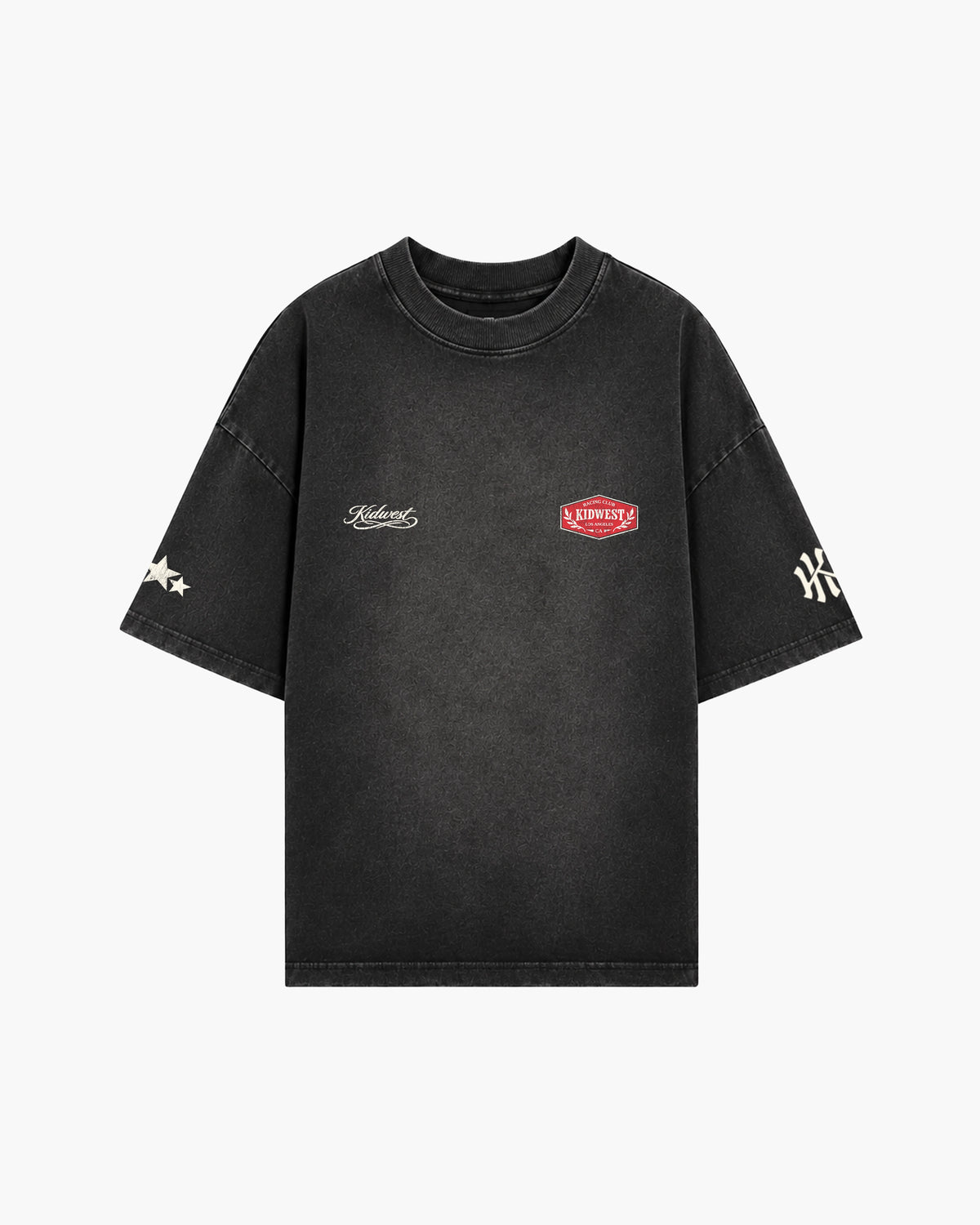 VICTORY LAP TEE - VINTAGE BLACK