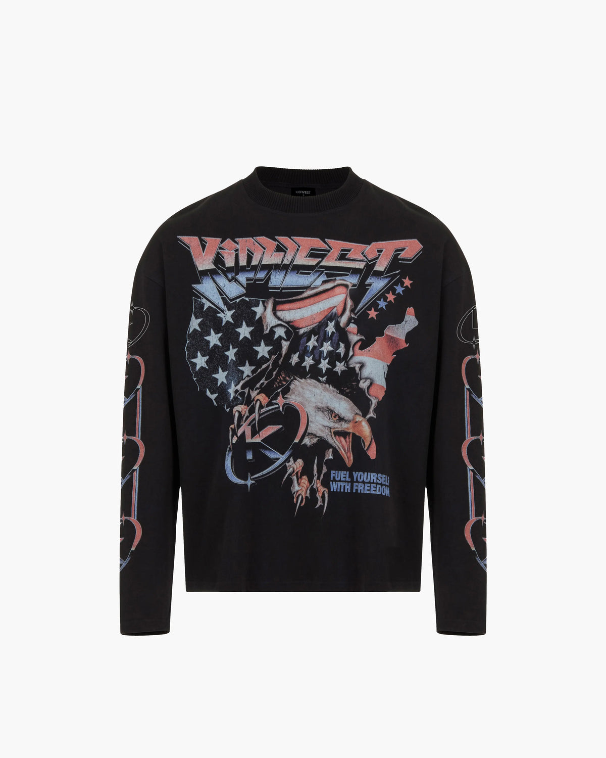 FUEL YOURSELF LONGSLEEVE - BLACK
