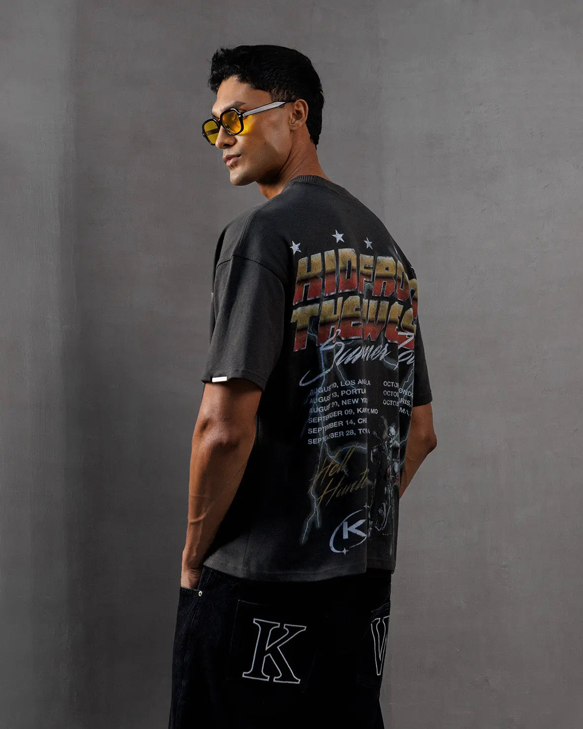 HELL HUNTER T-SHIRT - VINTAGE BLACK KID FROM THE WEST