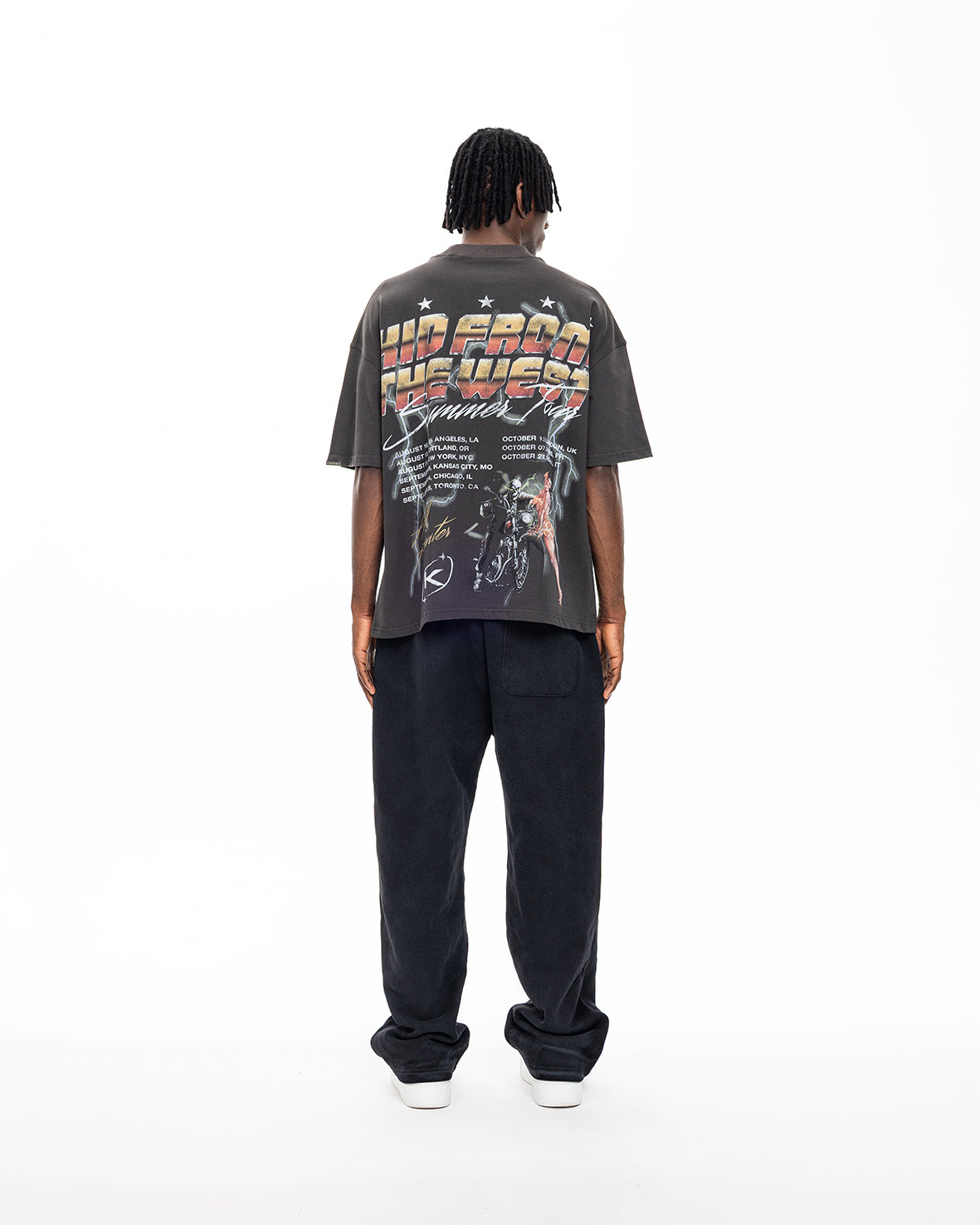 HELL HUNTER TEE - VINTAGE BLACK