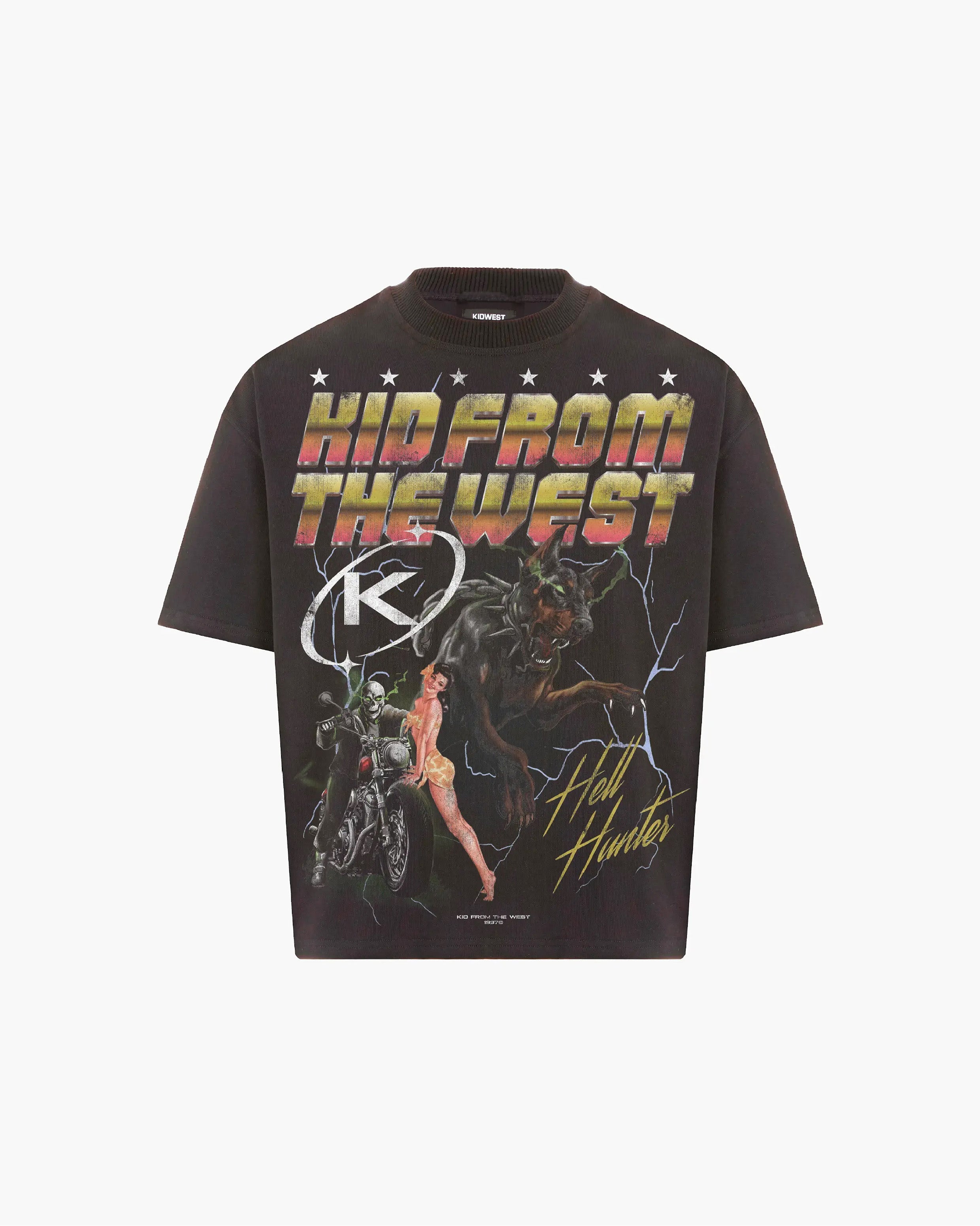 HELL HUNTER TEE - VINTAGE BLACK KID FROM THE WEST