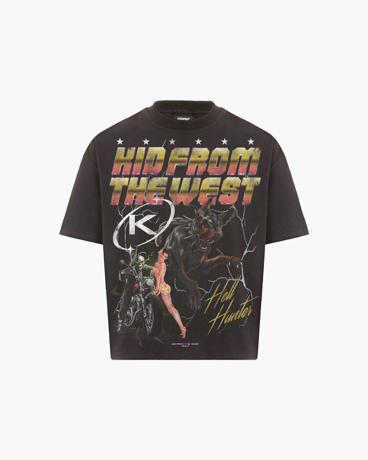 HELL HUNTER TEE - VINTAGE BLACK KID FROM THE WEST