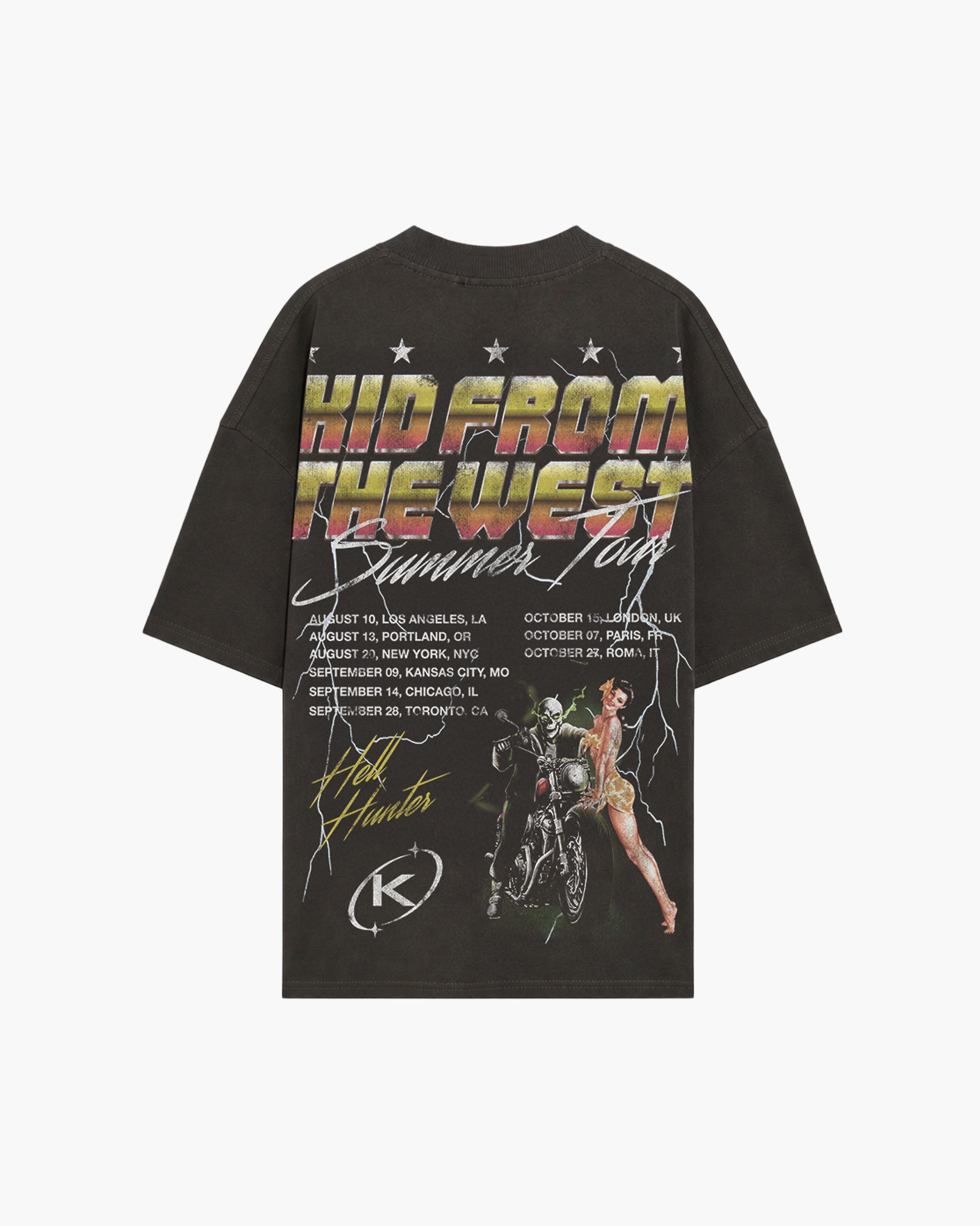 HELL HUNTER TEE - VINTAGE BLACK KID FROM THE WEST