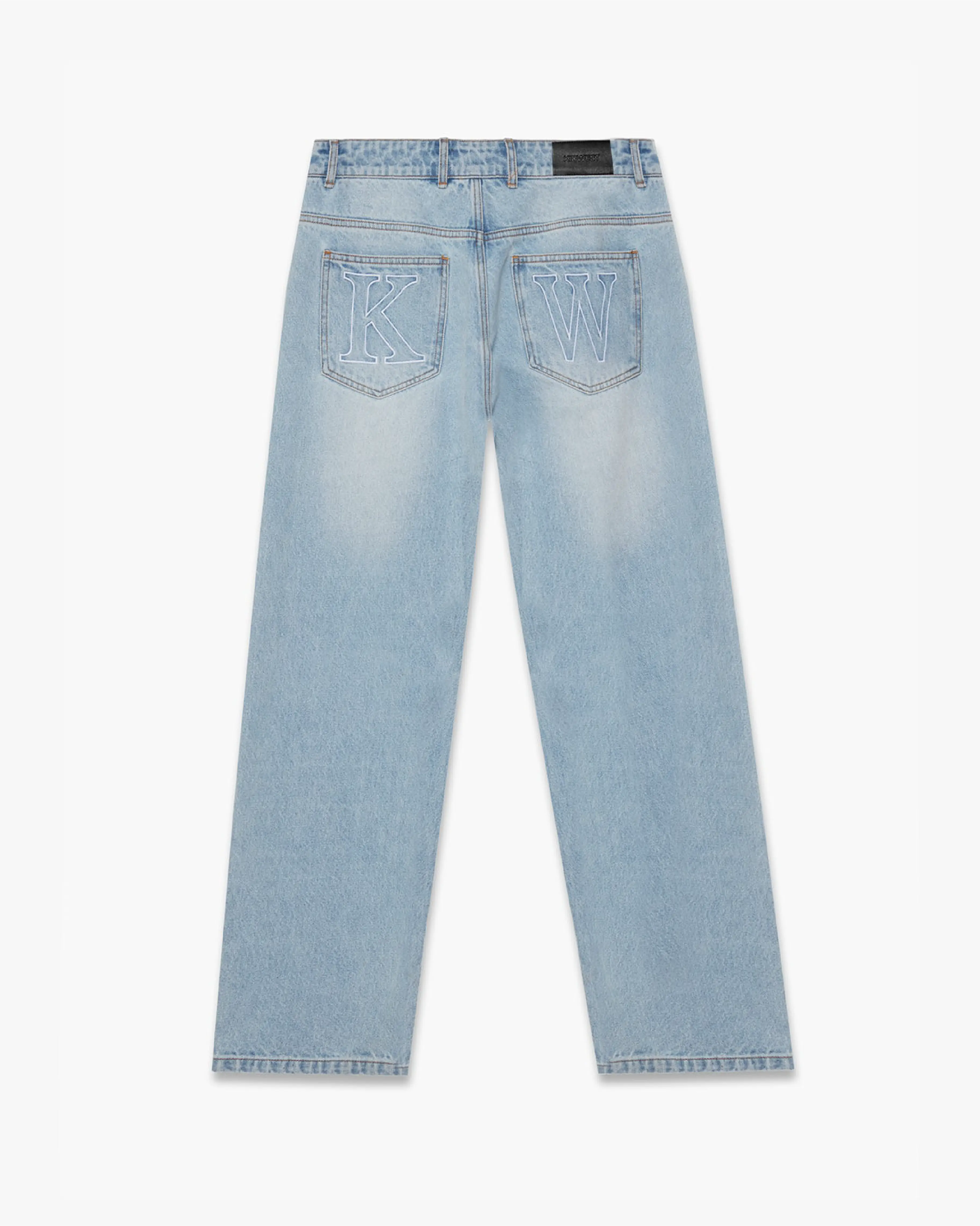 KW DENIM JEANS - BLUE CREAM KID FROM THE WEST