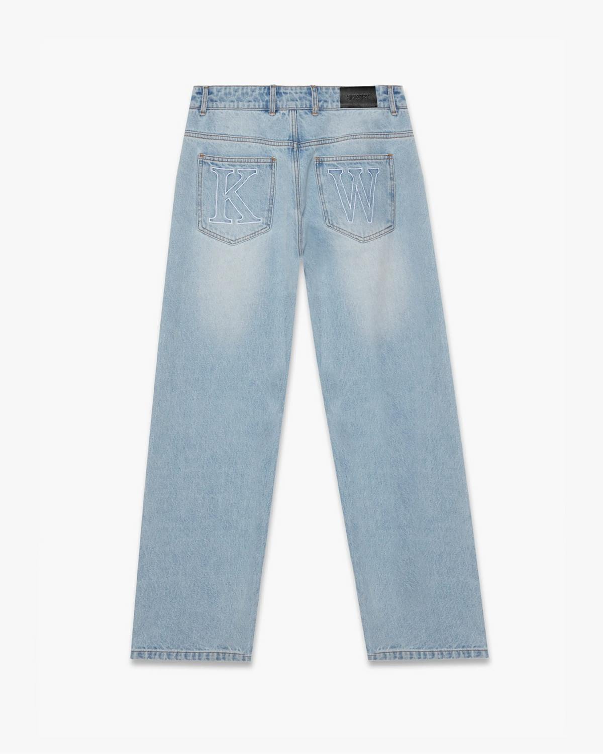 KIDWEST Denim Jeans in Blue Cream – image 3 of 7
