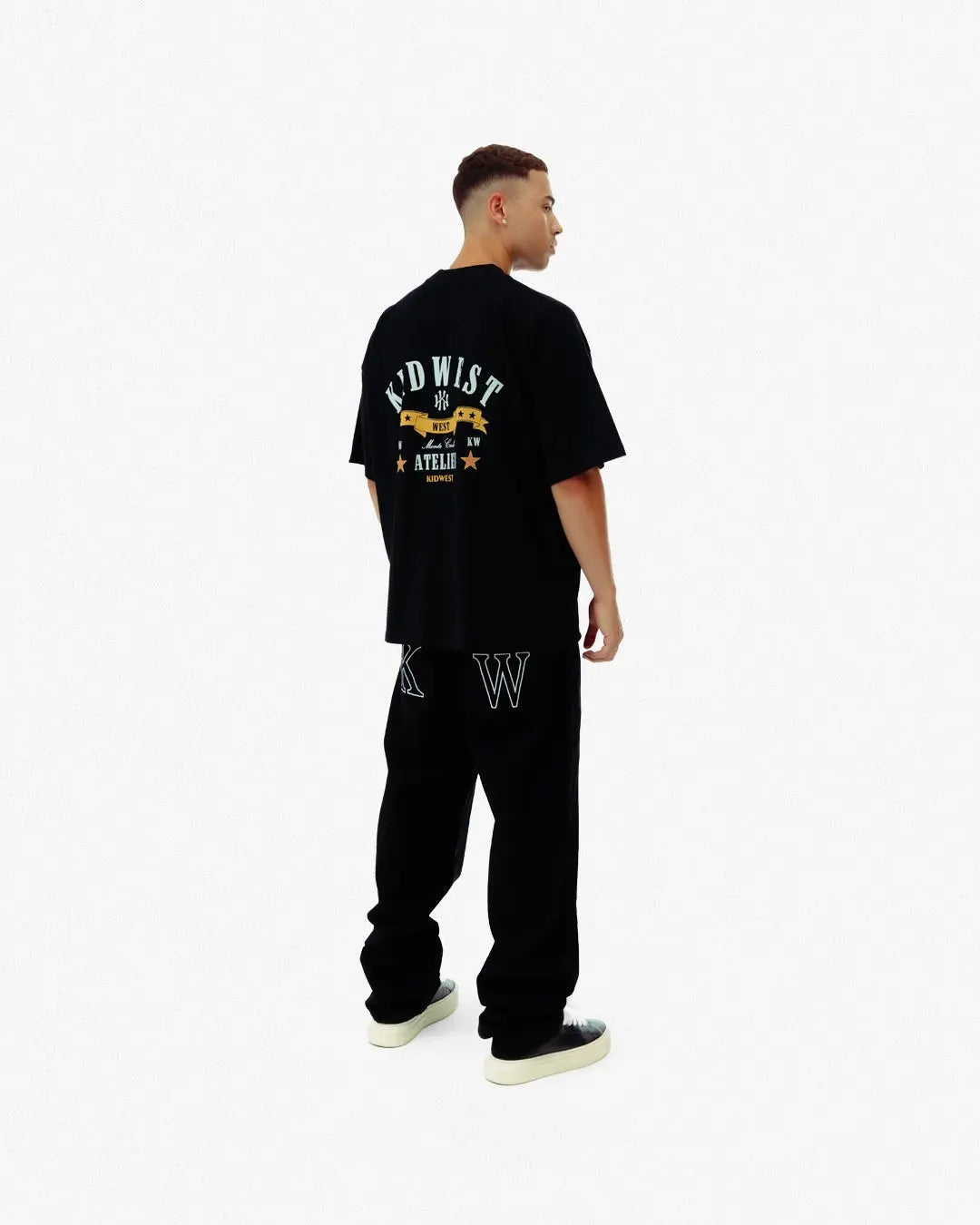 KW MONTE CARLO T-SHIRT - BLACK KID FROM THE WEST