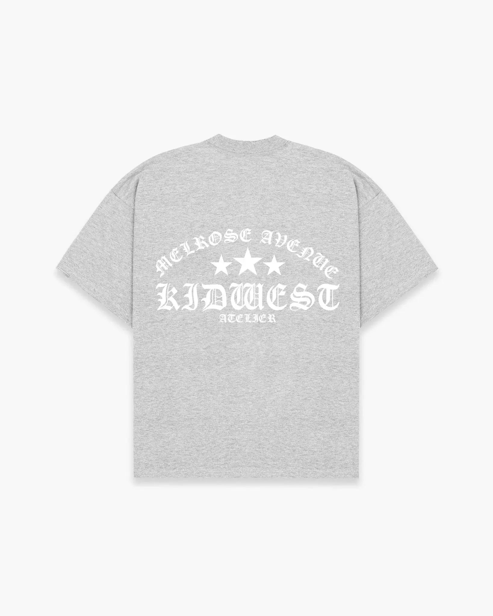 MELROSE ATELIER T - SHIRT - GREY MELANGE - KIDWESTClothing