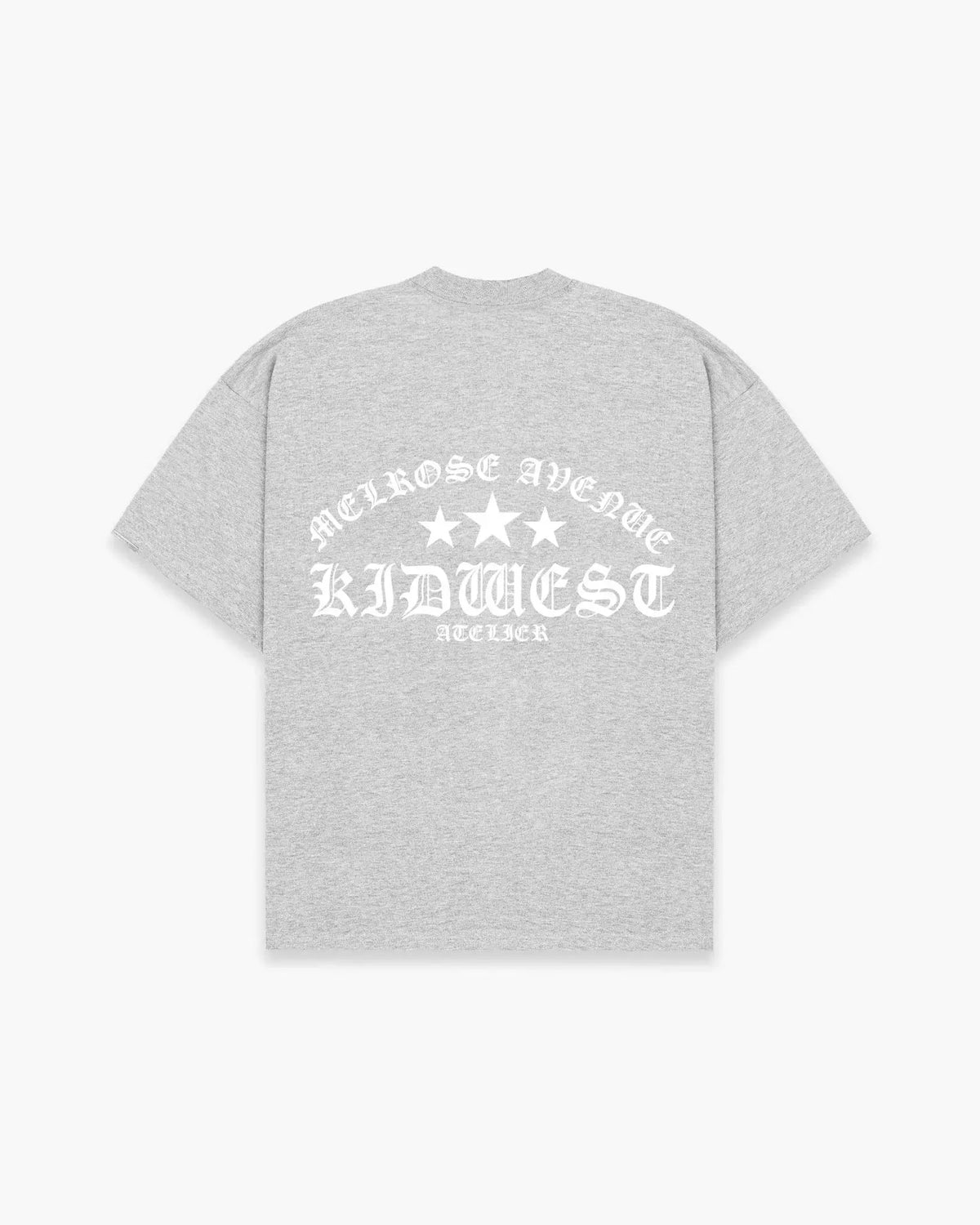 MELROSE ATELIER T-SHIRT - GREY MELANGE